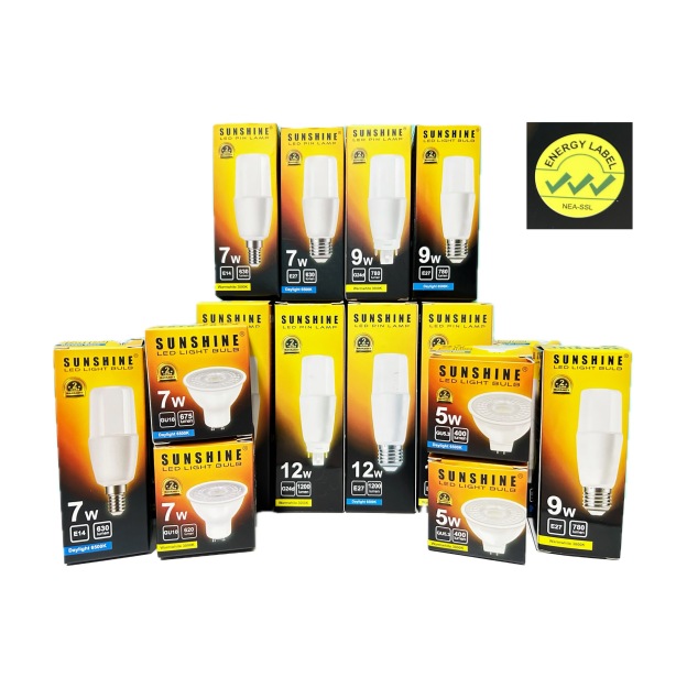 SUNSHINE LED Pin Lamp 7W (Base E14) -GoKimDiam Hardware Shop Shop online for all your hardware needs at GoKimDiam Hardware Shop (by Kak Heng Hardware)! From wide range of hardware tools, premium paint supplies to essential tools for home DIY projects. Enjoy free islandwide delivery with min. $120 online order to Orchard, Tuas, Jurong, Punggol, Bedok, Sengkang, Hougang, Bukit Timah, Bukit Panjang, Bukit Batok etc. Shop with us today! Or, visit our Hardware Shop in Sembawang!