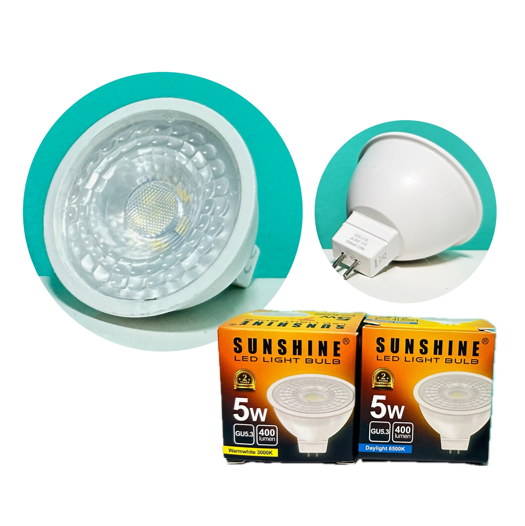 SUNSHINE LED Light Bulb 5W (Base GU5.3)-GoKimDiam Hardware Shop Shop online for all your hardware needs at GoKimDiam Hardware Shop (by Kak Heng Hardware)! From wide range of hardware tools, premium paint supplies to essential tools for home DIY projects. Enjoy free islandwide delivery with min. $120 online order to Orchard, Tuas, Jurong, Punggol, Bedok, Sengkang, Hougang, Bukit Timah, Bukit Panjang, Bukit Batok etc. Shop with us today! Or, visit our Hardware Shop in Sembawang!