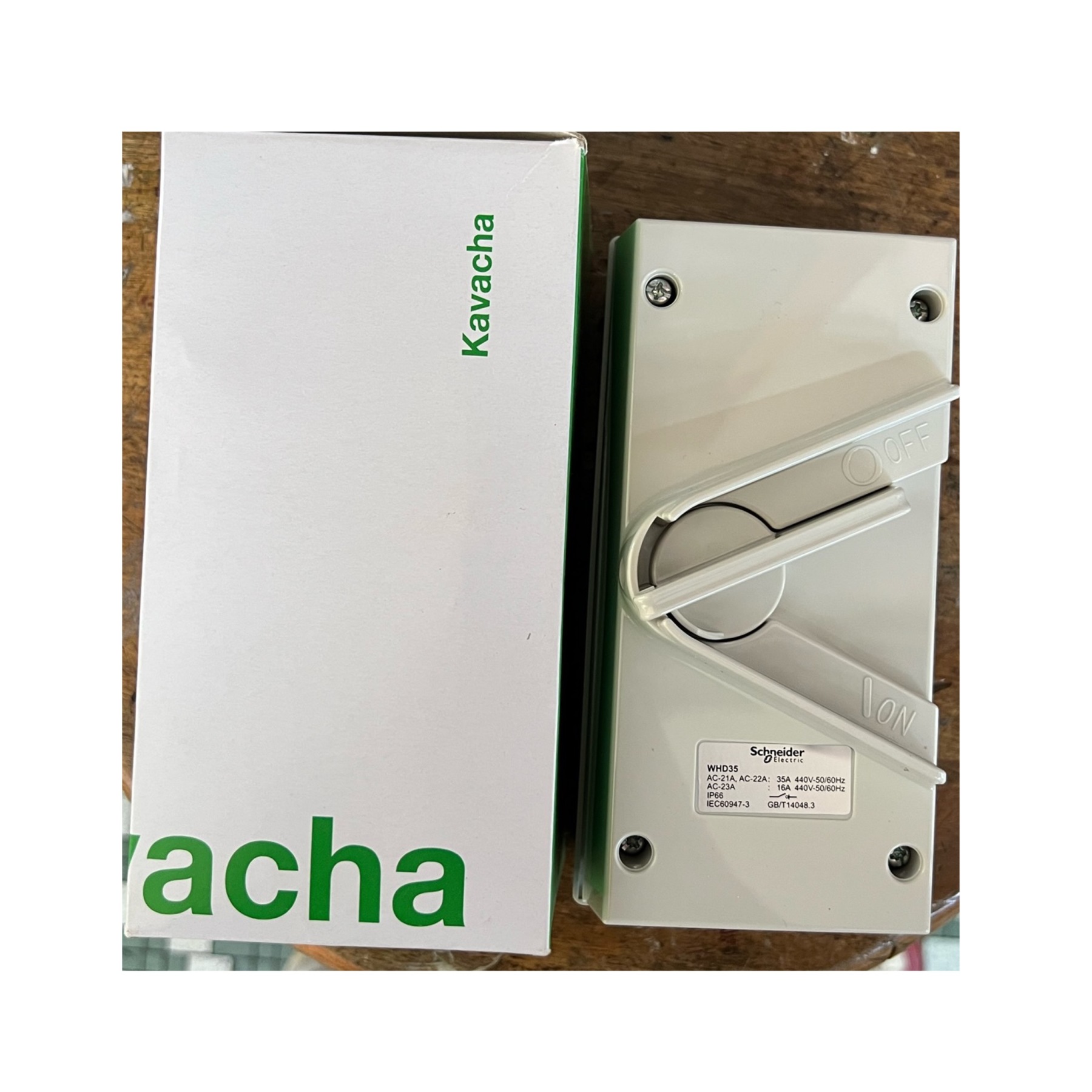 Schneider Double Pole Weather Protected Switch Kavacha (Grey)-GoKimDiam Hardware Shop Shop online for all your hardware needs at GoKimDiam Hardware Shop (by Kak Heng Hardware)! From wide range of hardware tools, premium paint supplies to essential tools for home DIY projects. Enjoy free islandwide delivery with min. $120 online order to Orchard, Tuas, Jurong, Punggol, Bedok, Sengkang, Hougang, Bukit Timah, Bukit Panjang, Bukit Batok etc. Shop with us today! Or, visit our Hardware Shop in Sembawang!