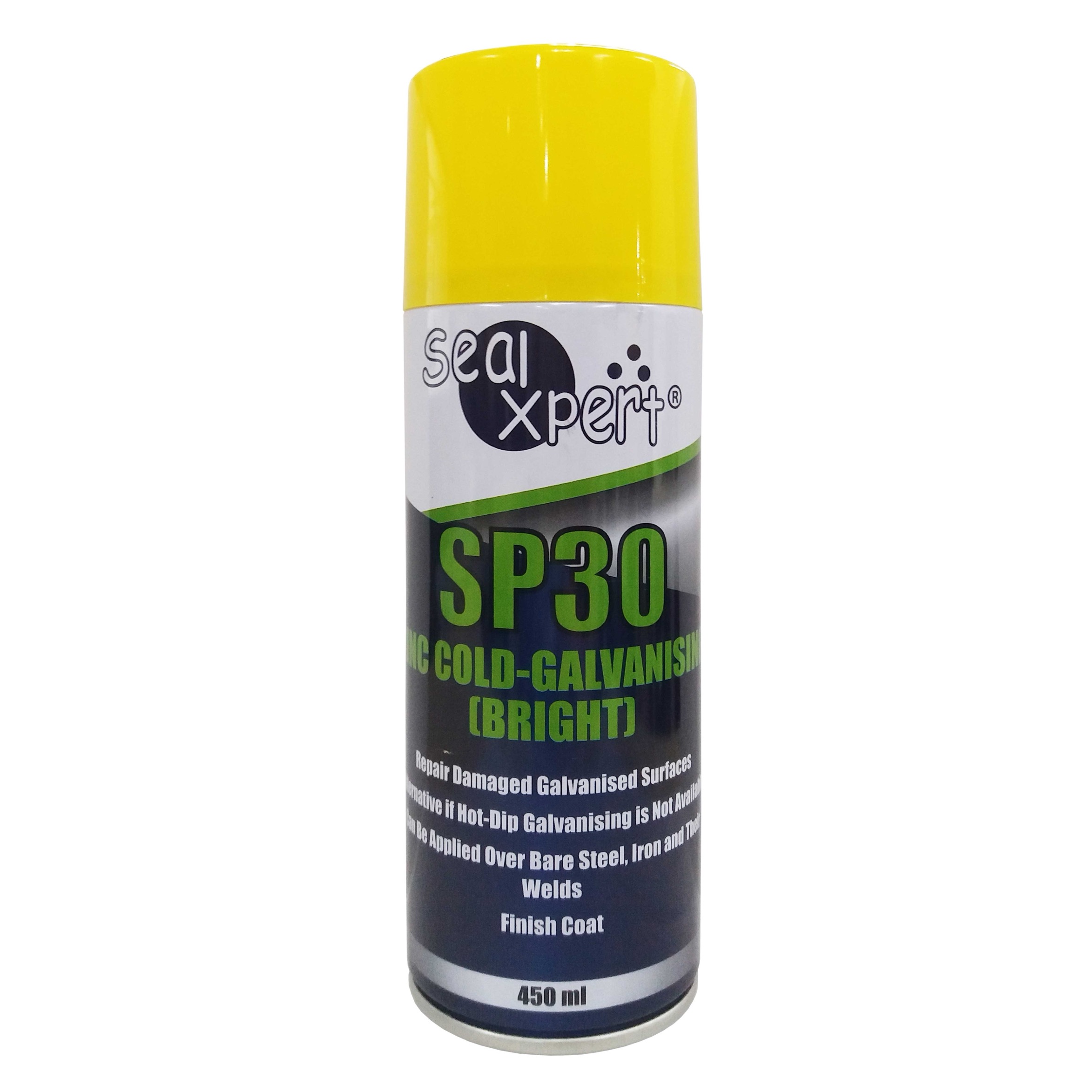 SealXpert SP30 Zinc Cold-Galvanising Spray (Bright Finish) 450ml