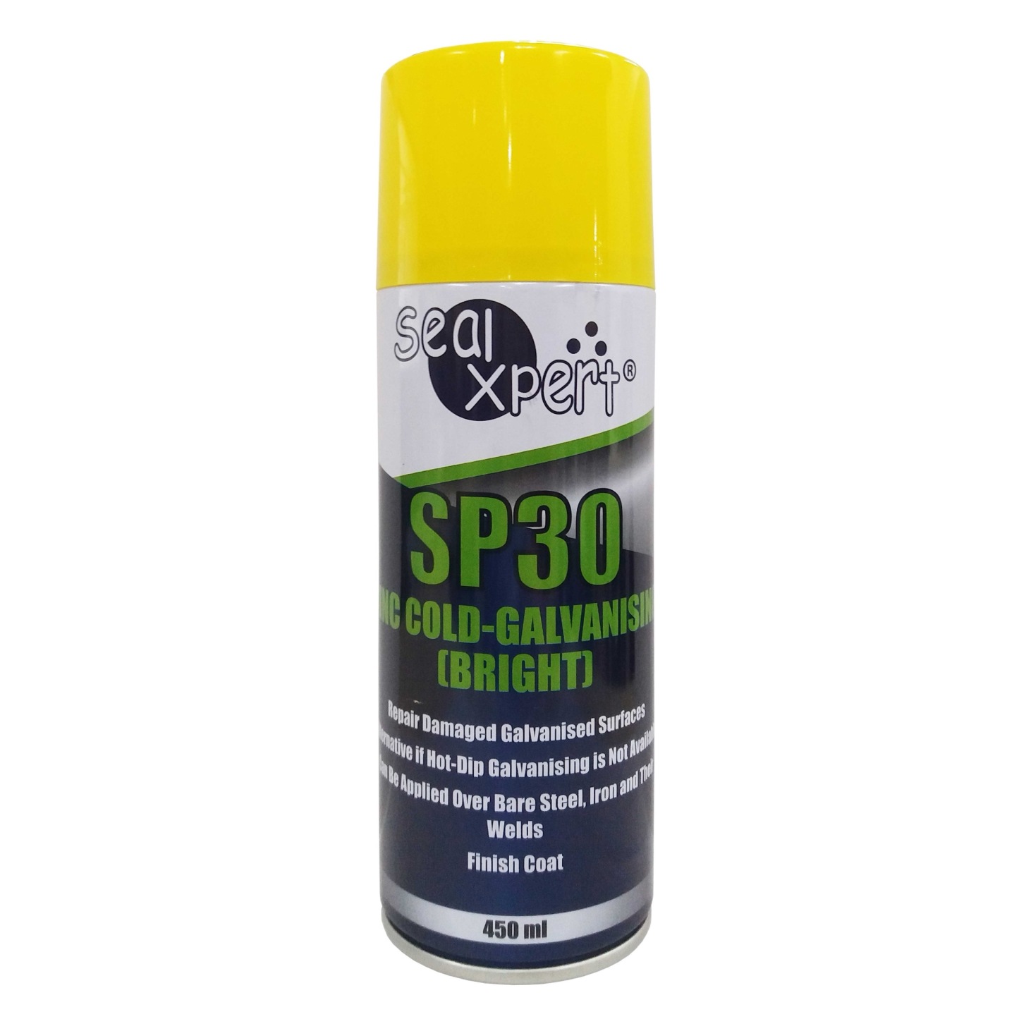 SealXpert SP30 Zinc Cold-Galvanising Spray (Bright Finish) 450ml