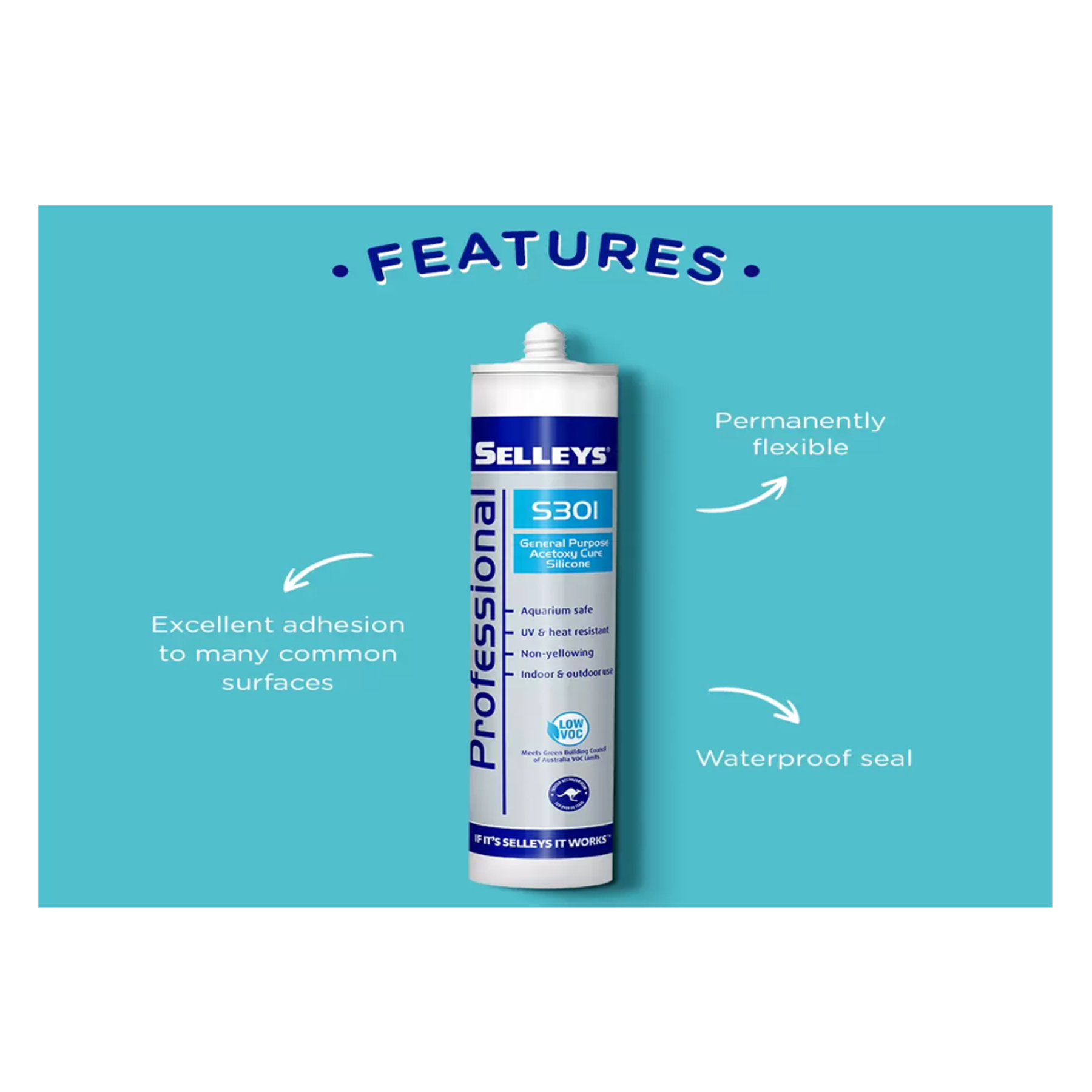 Selleys Silicone Sealant S301-GoKimDiam Hardware Shop Shop online for all your hardware needs at GoKimDiam Hardware Shop (by Kak Heng Hardware)! From wide range of hardware tools, premium paint supplies to essential tools for home DIY projects. Enjoy free islandwide delivery with min. $120 online order to Orchard, Tuas, Jurong, Punggol, Bedok, Sengkang, Hougang, Bukit Timah, Bukit Panjang, Bukit Batok etc. Shop with us today! Or, visit our Hardware Shop in Sembawang!