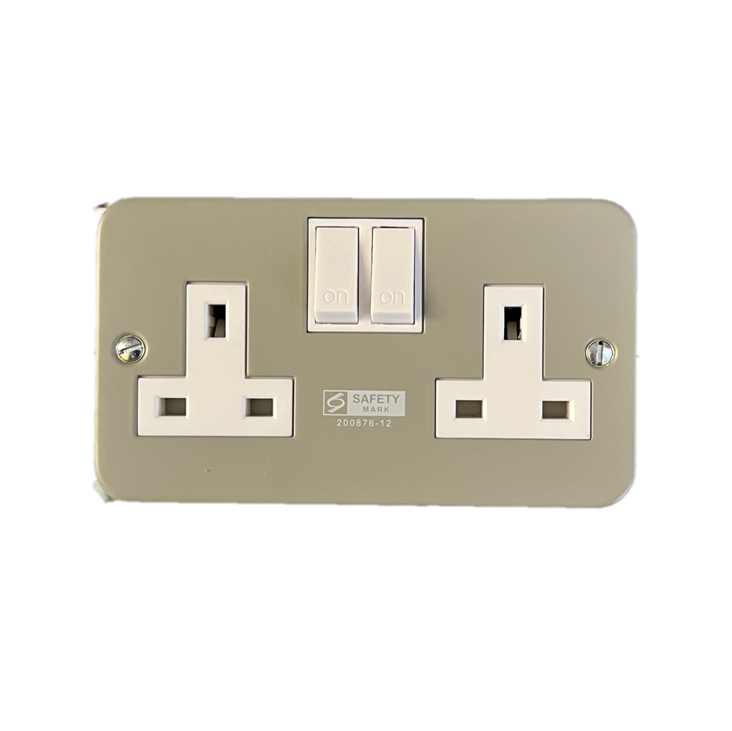 T&J Metal Clad 2 Gang Switch Socket 13A -GoKimDiam Hardware Shop Shop online for all your hardware needs at GoKimDiam Hardware Shop (by Kak Heng Hardware)! From wide range of hardware tools, premium paint supplies to essential tools for home DIY projects. Enjoy free islandwide delivery with min. $120 online order to Orchard, Tuas, Jurong, Punggol, Bedok, Sengkang, Hougang, Bukit Timah, Bukit Panjang, Bukit Batok etc. Shop with us today! Or, visit our Hardware Shop in Sembawang!