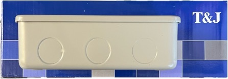 T&J Metal Clad 2 Gang Switch Socket 13A -GoKimDiam Hardware Shop Shop online for all your hardware needs at GoKimDiam Hardware Shop (by Kak Heng Hardware)! From wide range of hardware tools, premium paint supplies to essential tools for home DIY projects. Enjoy free islandwide delivery with min. $120 online order to Orchard, Tuas, Jurong, Punggol, Bedok, Sengkang, Hougang, Bukit Timah, Bukit Panjang, Bukit Batok etc. Shop with us today! Or, visit our Hardware Shop in Sembawang!