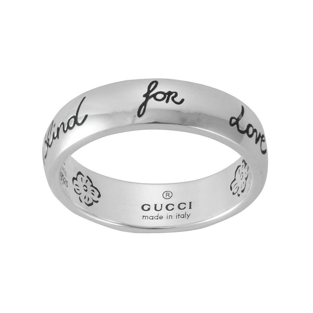 GUCCI Blind for Love Silver Ring YBC455247001