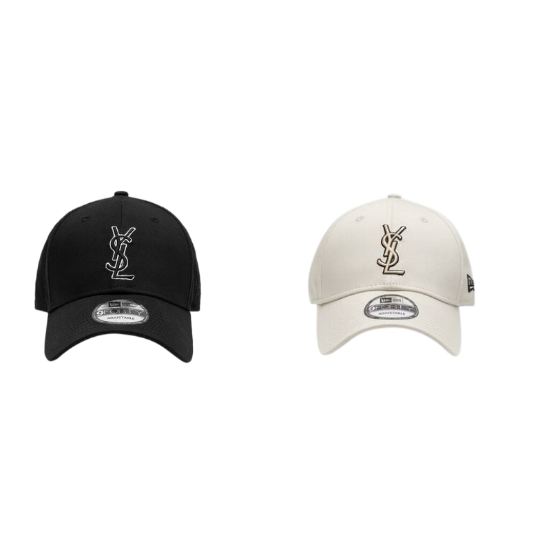 SAINT LAURENT PARISxNEW ERA キャップ帽子 モノグラム