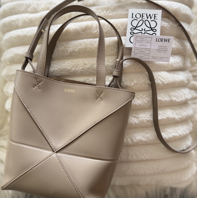 関税送料込国内発送★LOEWE パズルフォルドトート ミニ