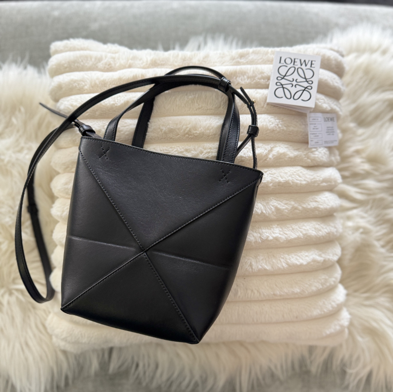 関税送料込国内発送★LOEWE パズルフォルドトート ミニ