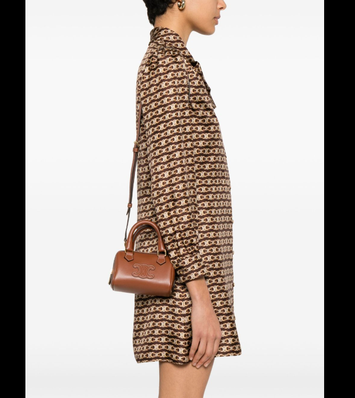 ＊即発可能＊ CELINE ミニ ボストン / スムースカーフスキン