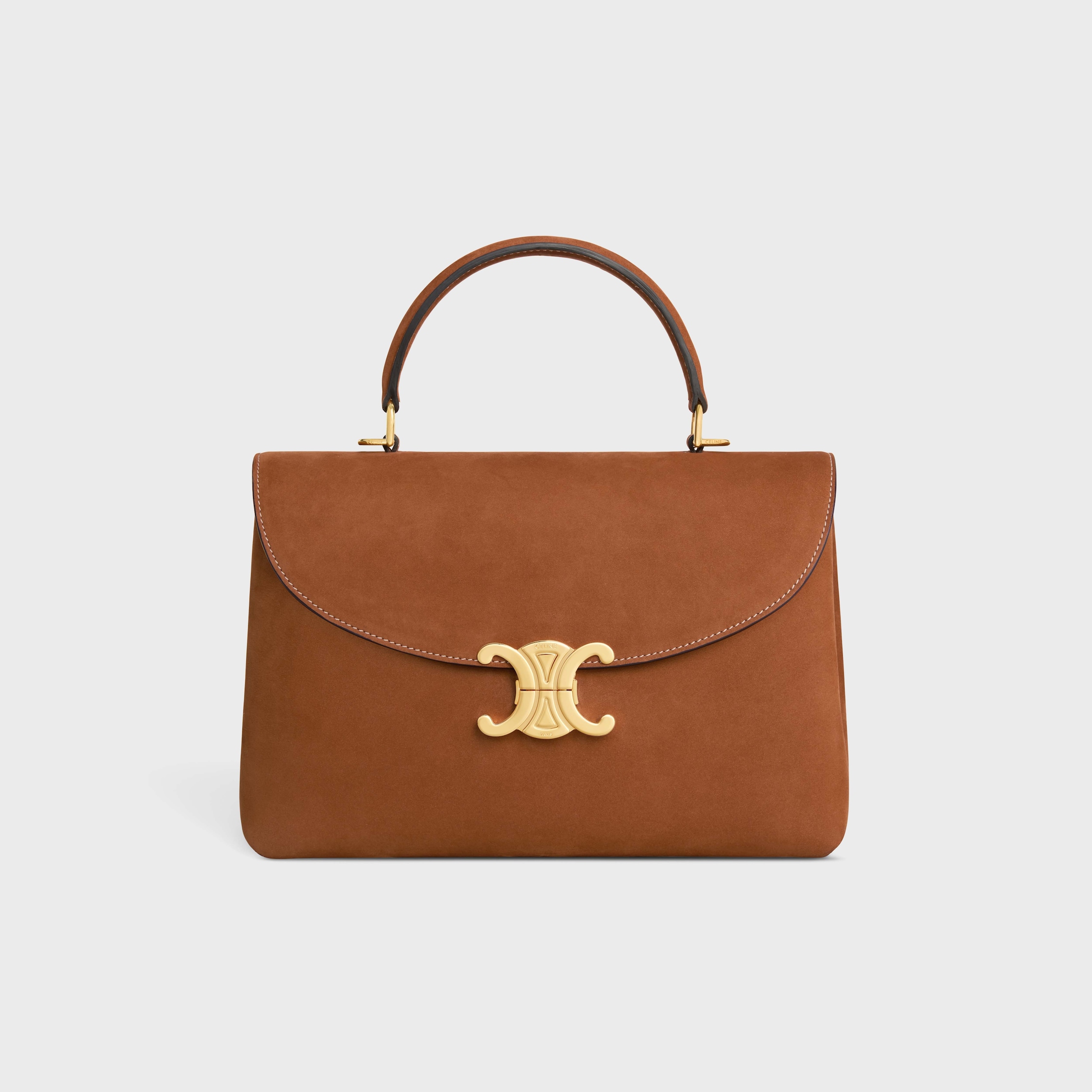 セリーヌ  ミディアム ニノ バッグ / ヌバックカーフスキン