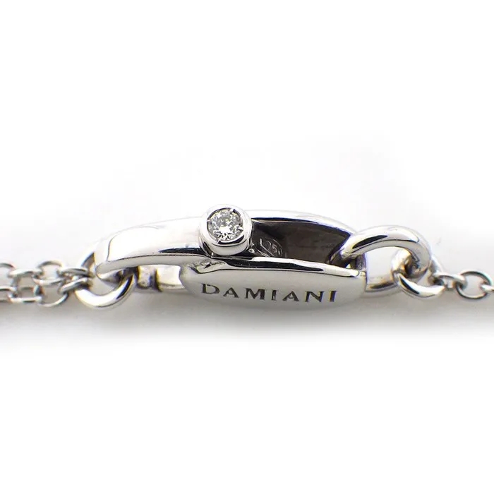 【国内発送/直営店】ダミアーニ DAMIANI ネックレス ベル エポック XS 20083490 ダブル クロス パヴェ ダイヤモンド 0.38ct K18WG