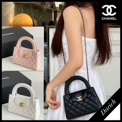 CHANEL　チェーン付きミニバッグケリー