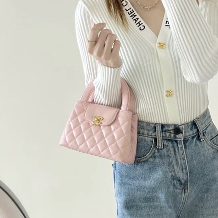 CHANEL　チェーン付きミニバッグケリー