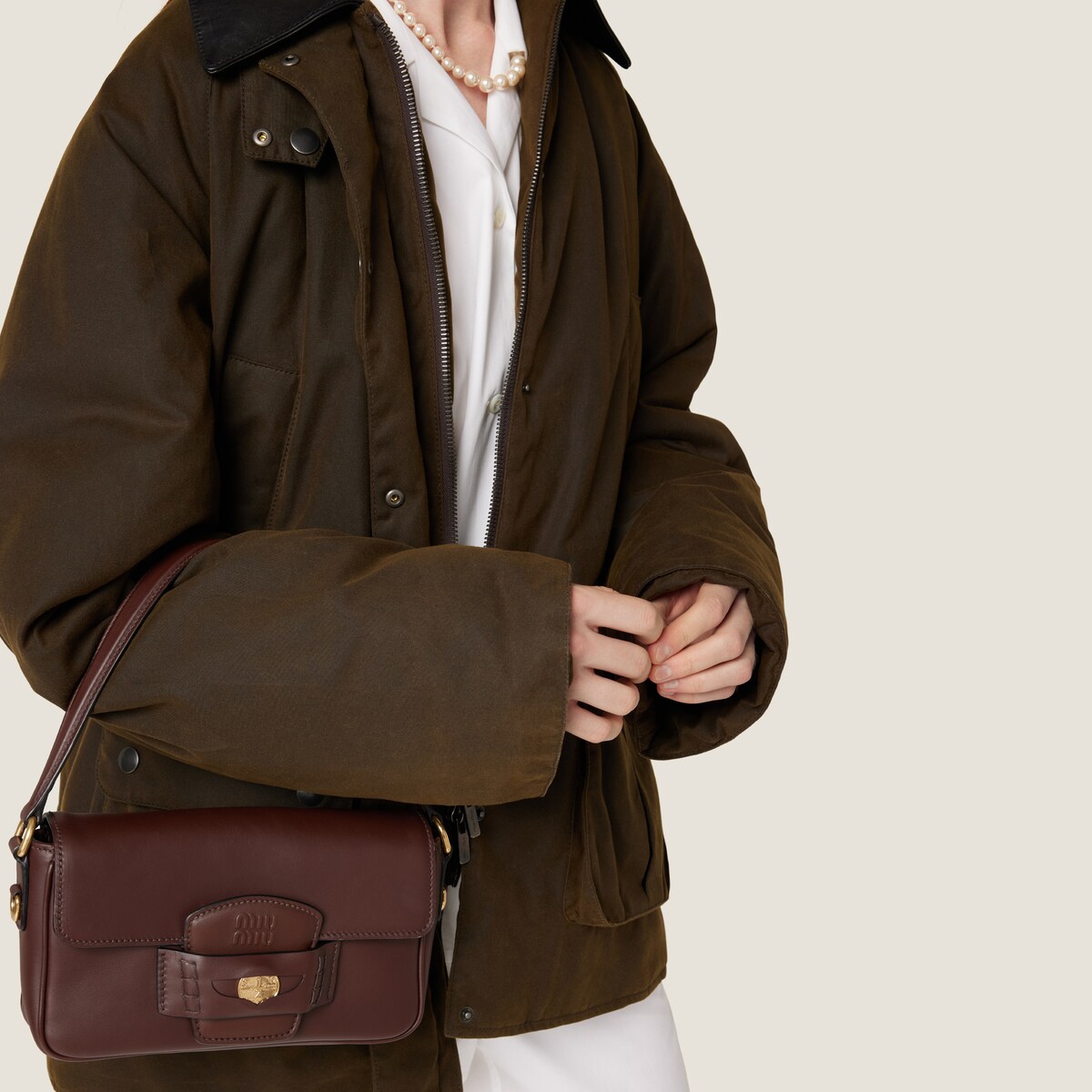 MIUMIU ペニーレザーバッグ