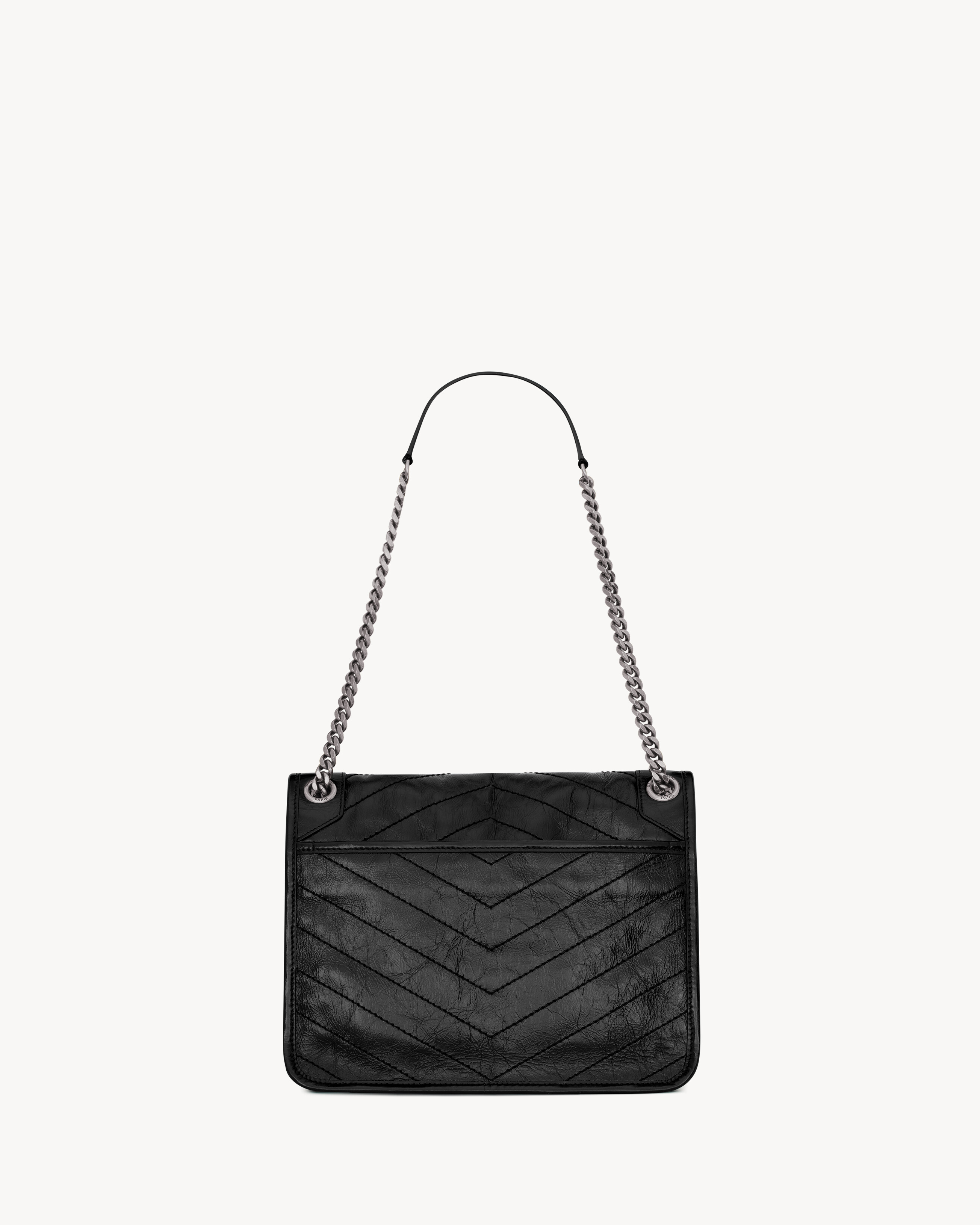 Saint Laurent なし☆モノグラム エンベロープ チェーンウォレット