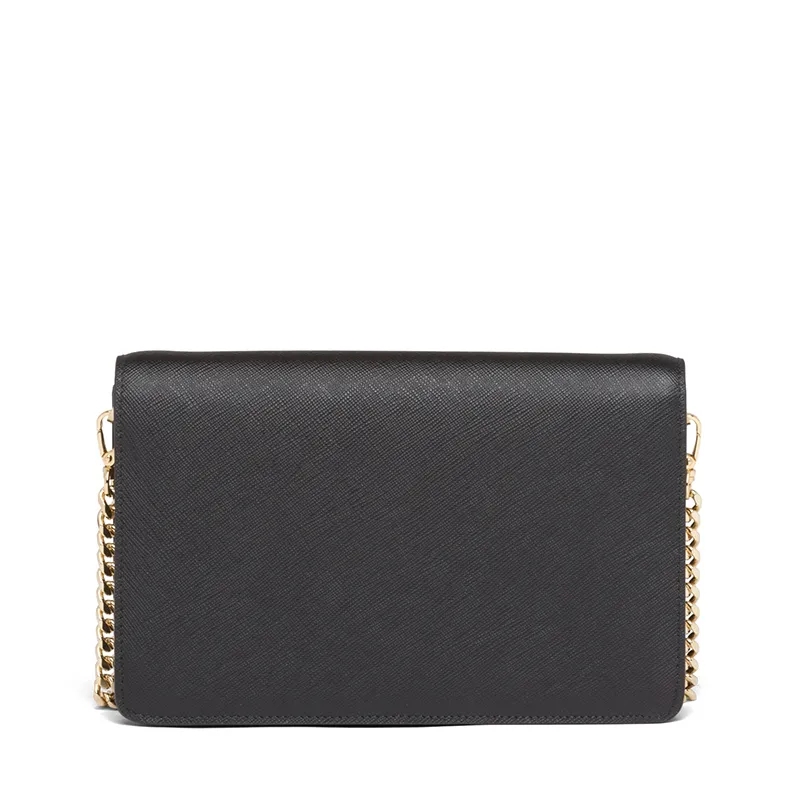 【PRADA】☆人気☆ レディース ブラック エンベロープ ショルダー バッグ