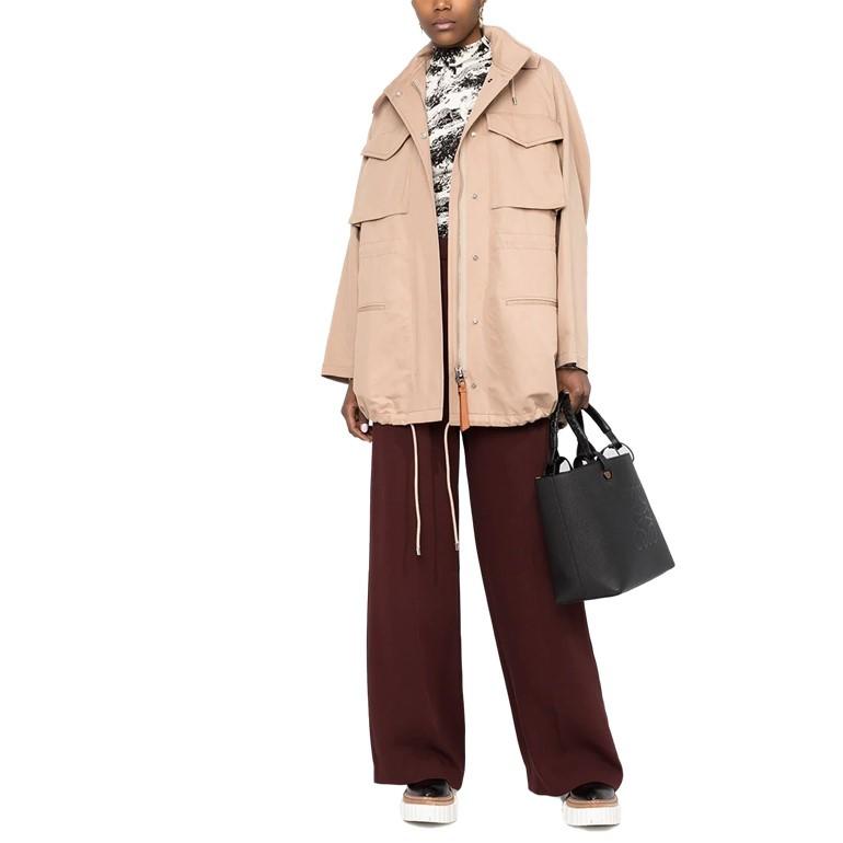 LOEWE ロエベ アナグラム トートバッグ スモール グレインカーフ ダブルハンドル 肩掛けトート ブラック