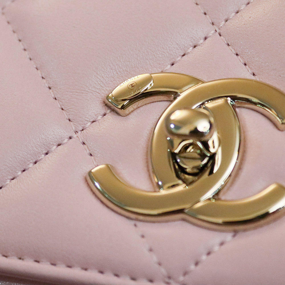 人気★CHANEL トップハンドル フラップ バッグTRENDY CC★A92236