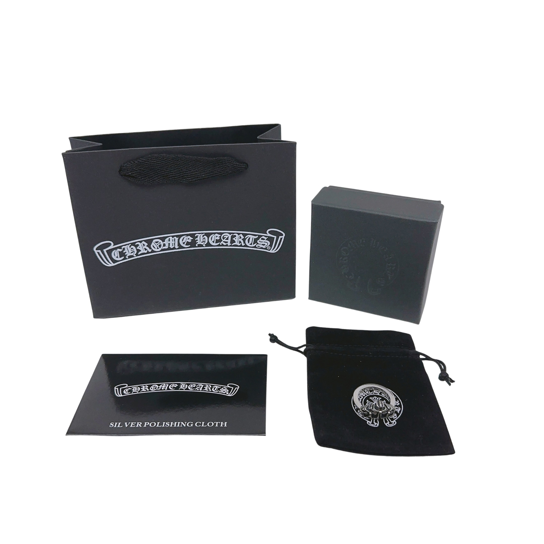 Chrome Hearts クロス クラウン リング  