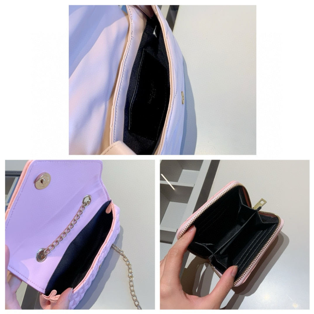 YSL イヴサンローラン ギフトセット 3点 セット　Le 57 キルティング トートバッグ＋パリ チェーンレザーショルダーバッグ＋財布