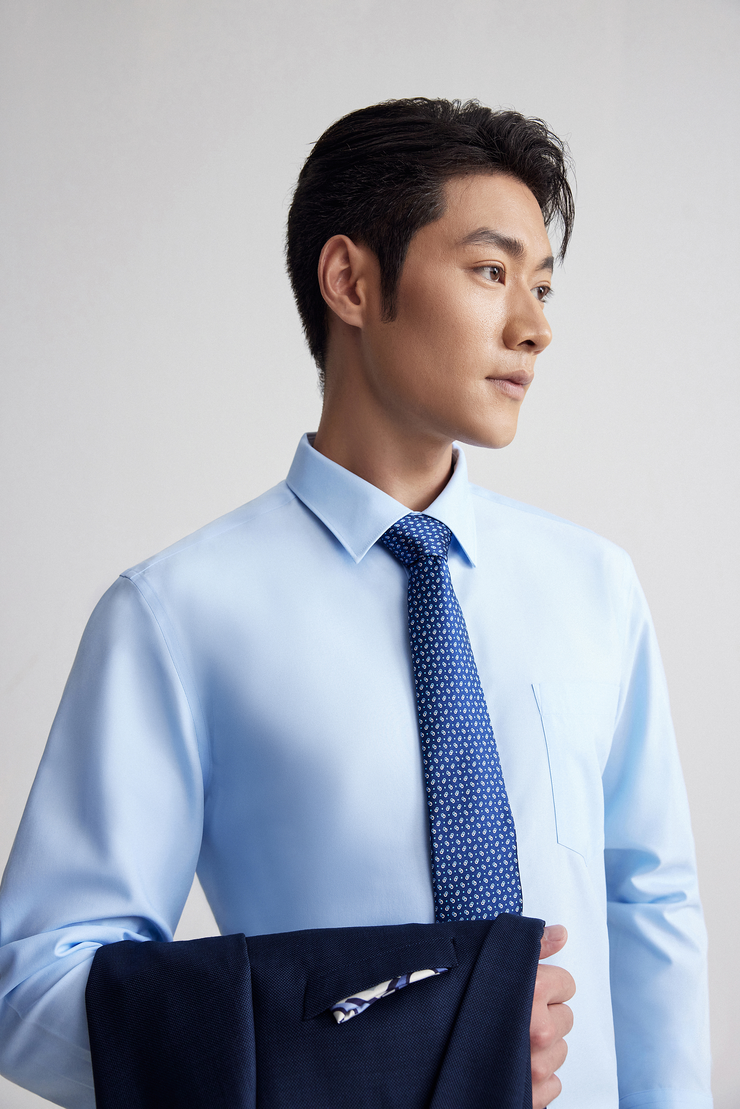 Goldlion Business Nano Triple Proof Shirt (Light Blue)