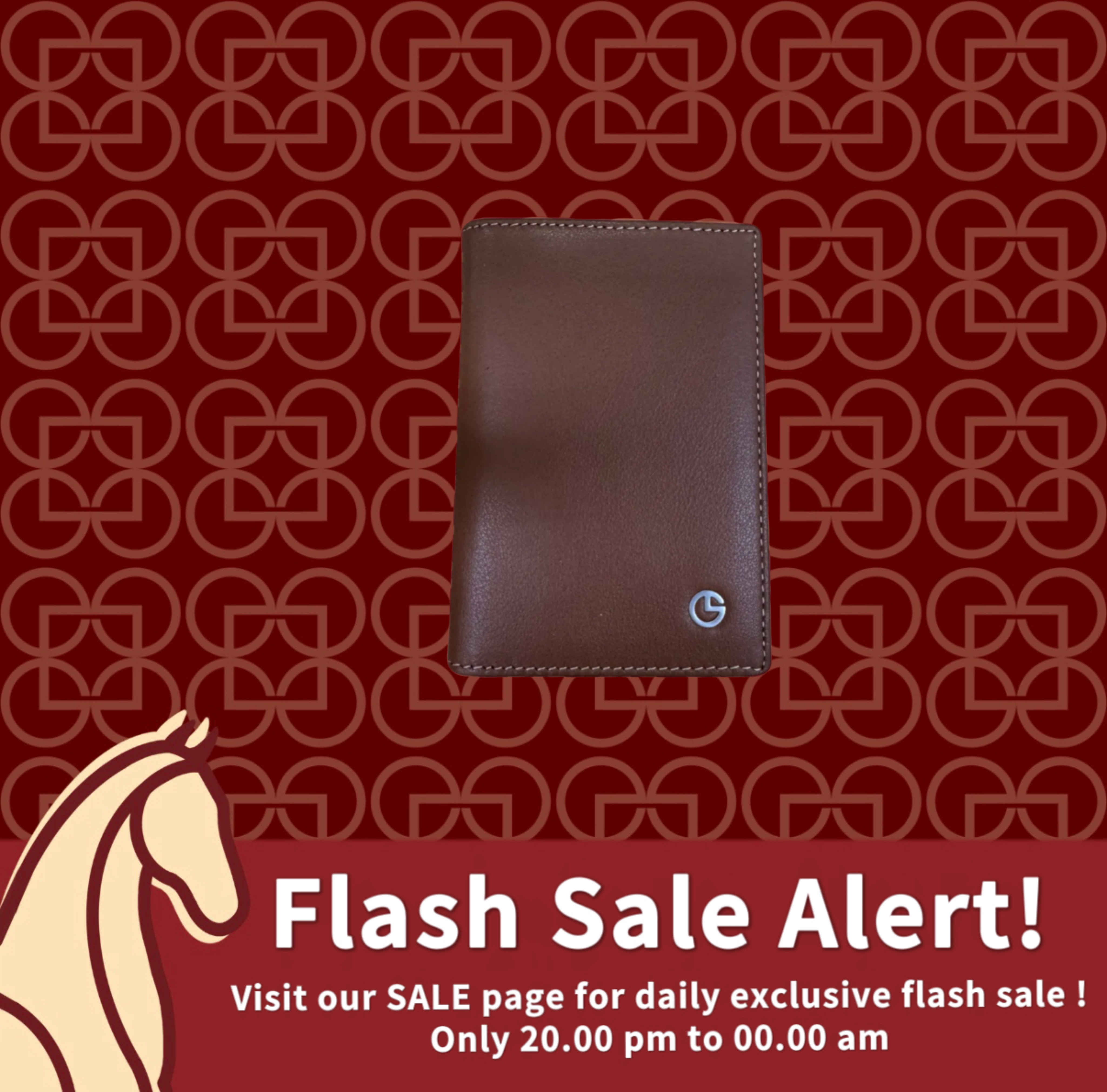 Goldlion Genuine Leather Wallet Cardholder 
