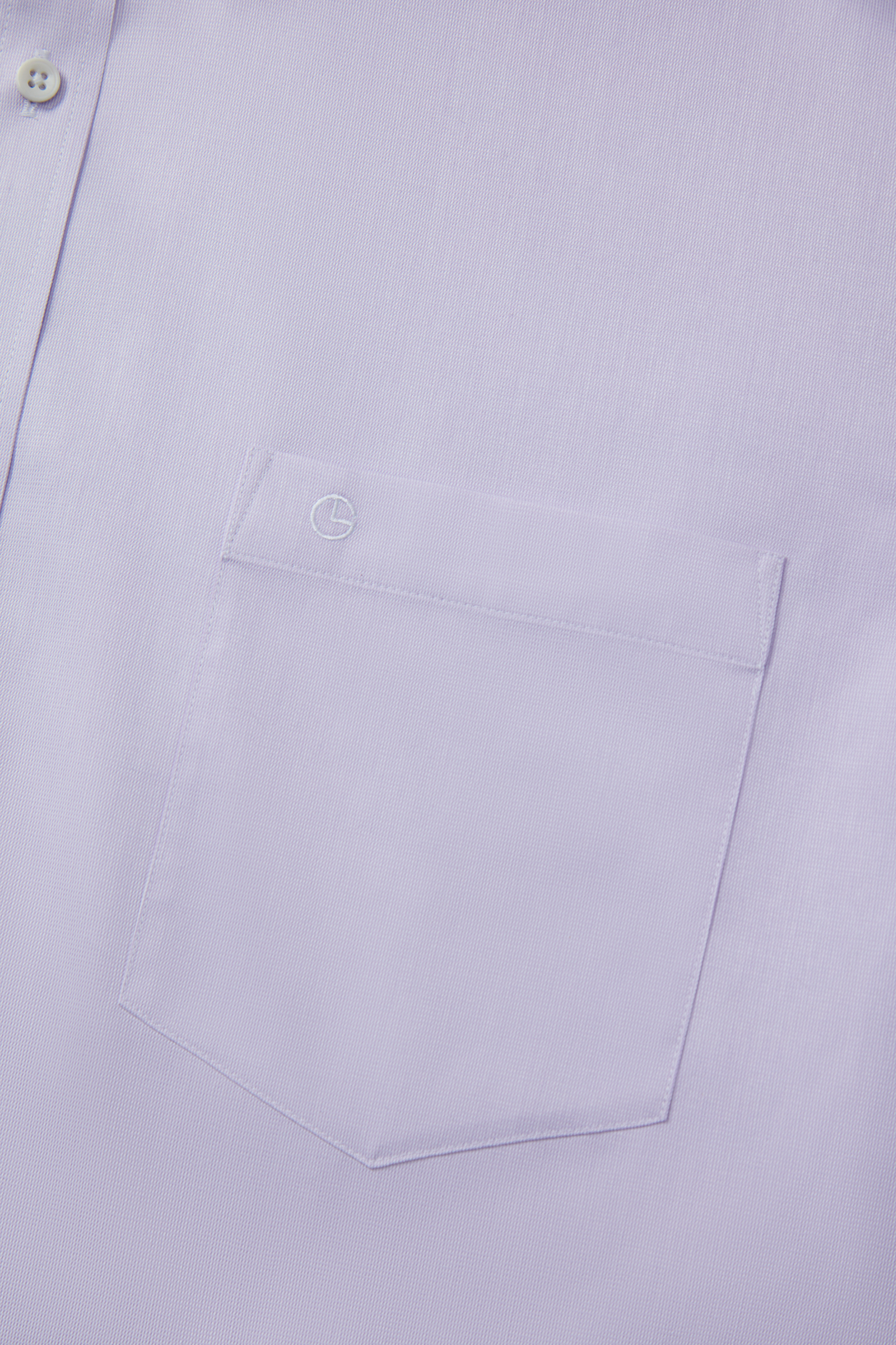 Goldlion Business Regular Fit 3D Wrinkle Free Short-Sleeved Shirt (Purple)