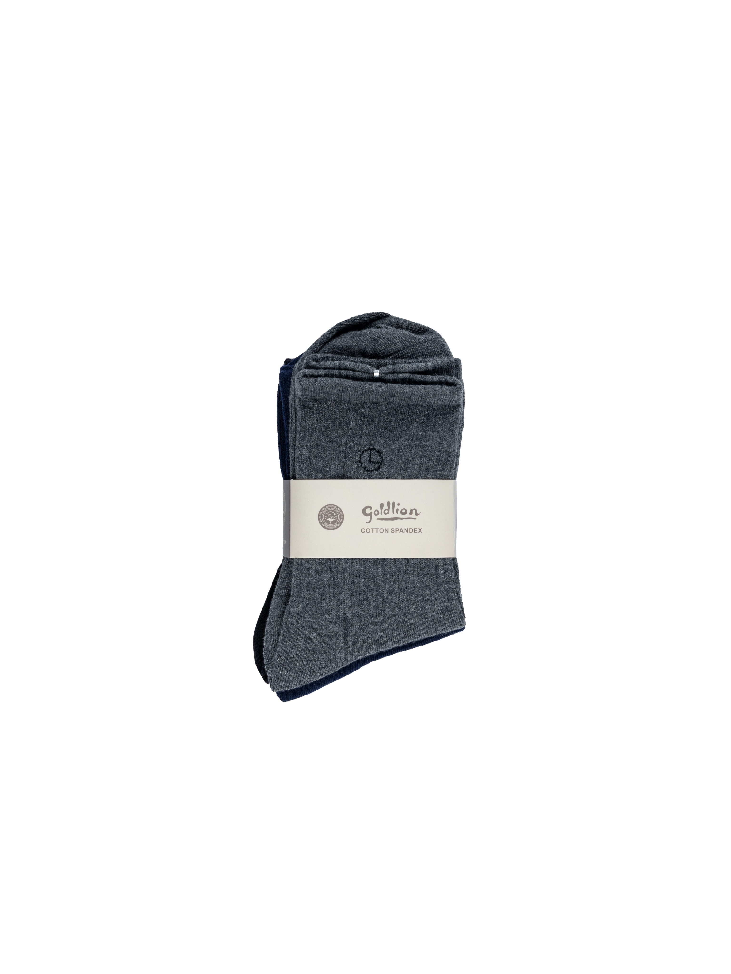 Goldlion Cotton Daily Wear Full Length Socks (3-piece pack)