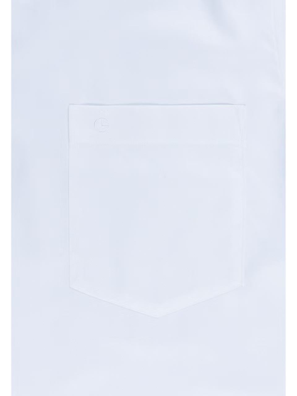 Goldlion Business Regular Fit 3D Wrinkle Free Short-Sleeved Shirt (White)