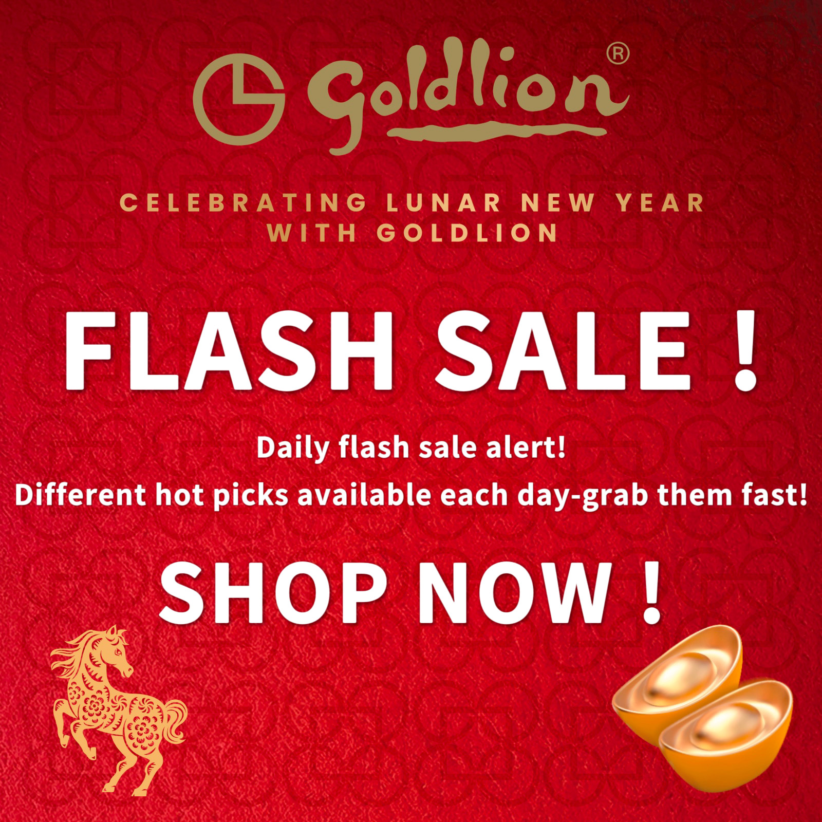 CNY Flash Sale!! 