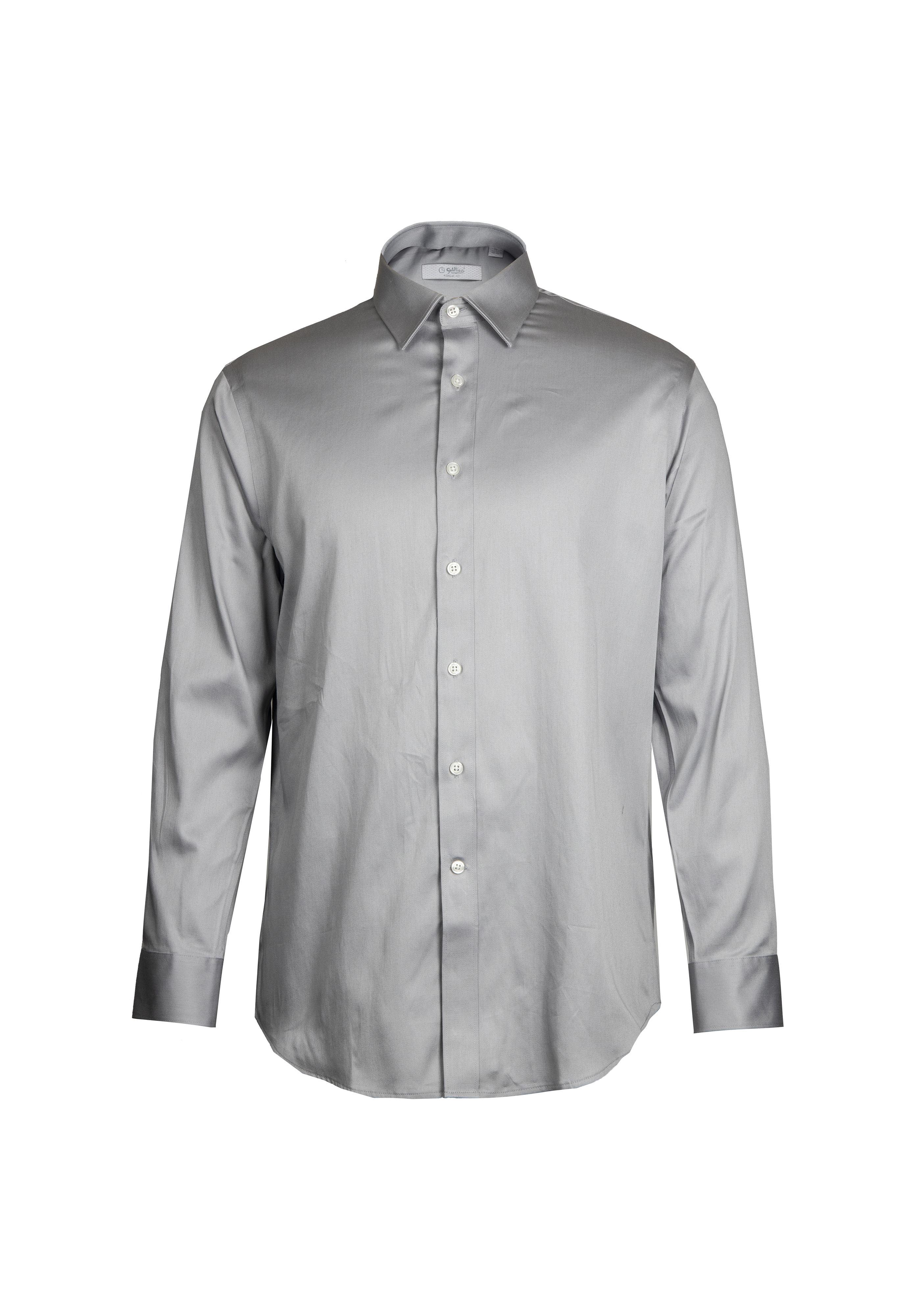 [Online Exclusive] Goldlion Business Regular Fit Long-Sleeved Shirt (Grey)