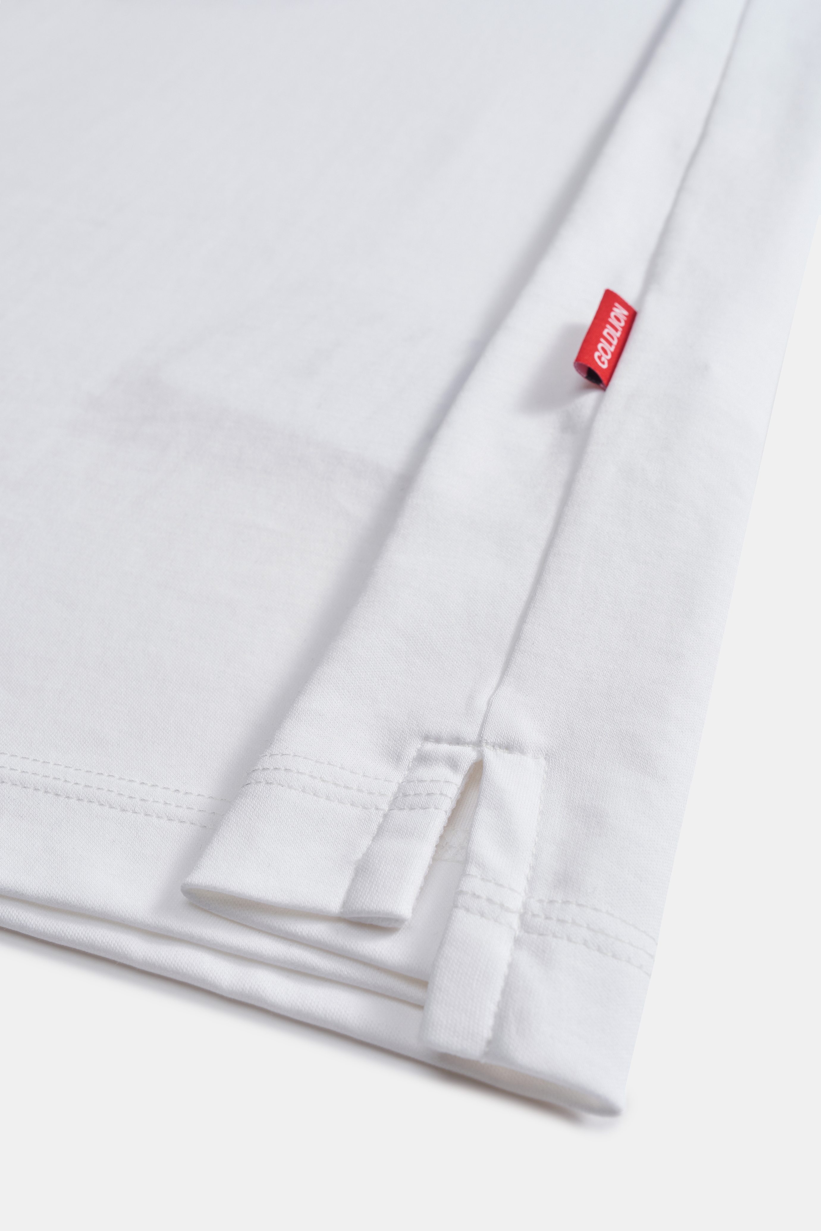 [Billiards Sports Series] Goldlion Men's Short-sleeve T-shirt Anti-stain Anti-wrinkle and Water-resistant Shirt White