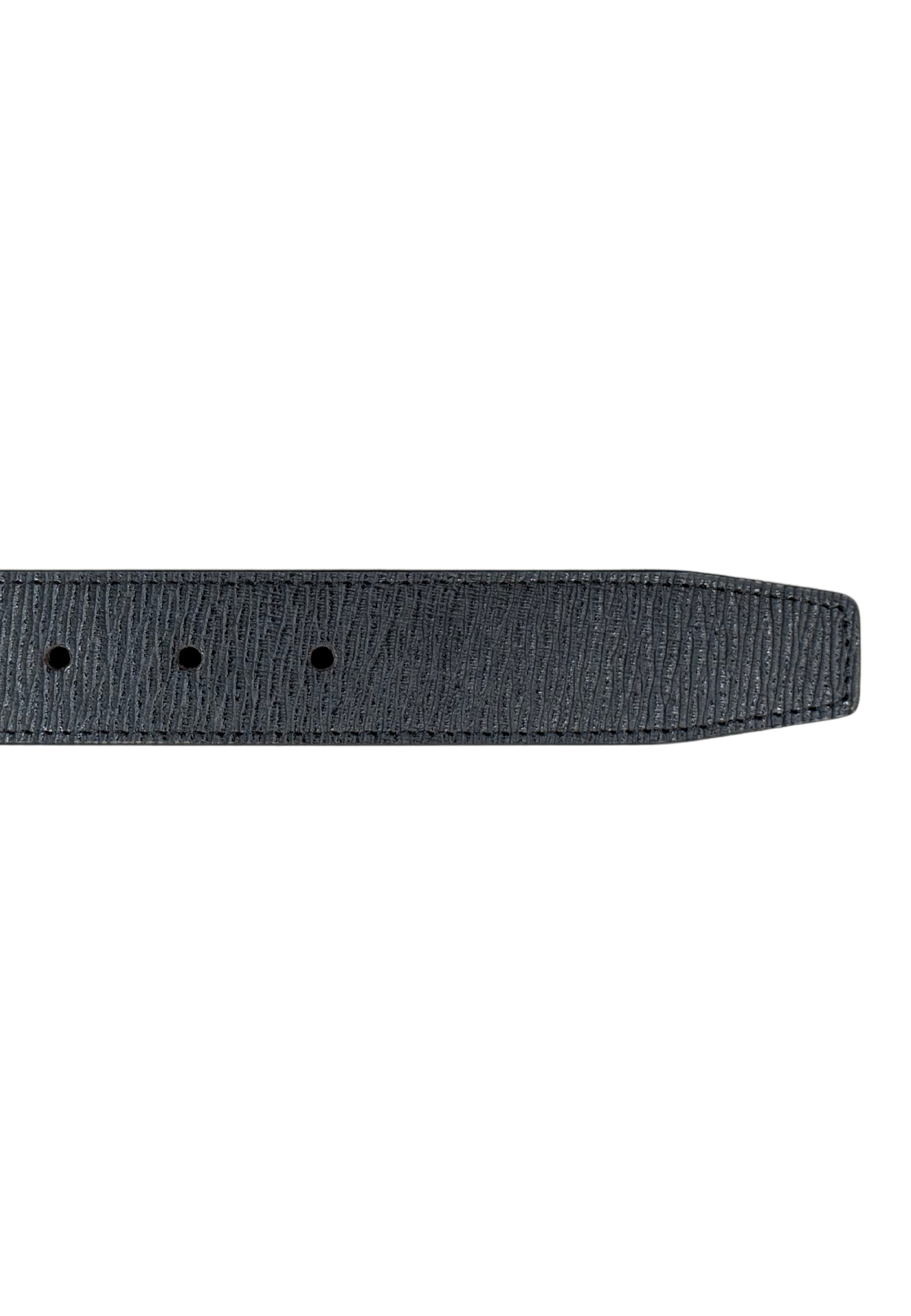 Goldlion Reversible Genuine Leather Pin Belt (Black/Brown)