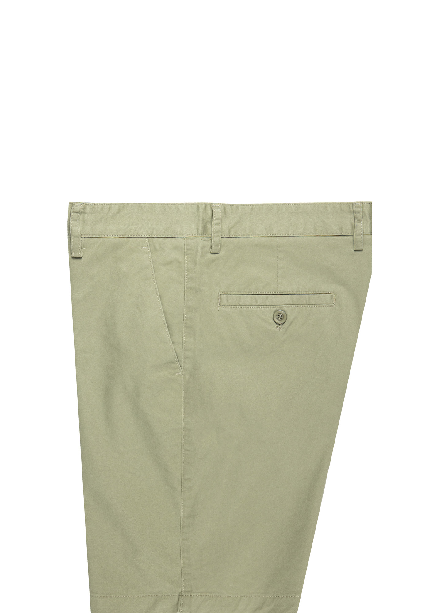 Goldlion Cotton Spandex Trim Fit Bermuda Shorts (Green)