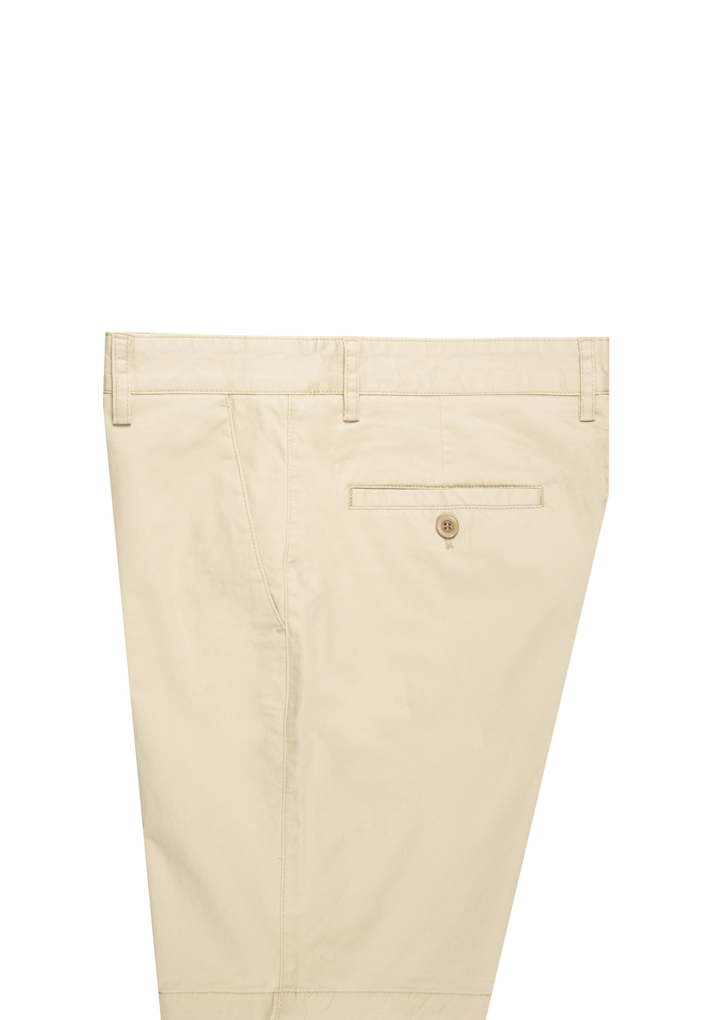 Goldlion Cotton Spandex Trim Fit Bermuda Shorts (Hazelnut)