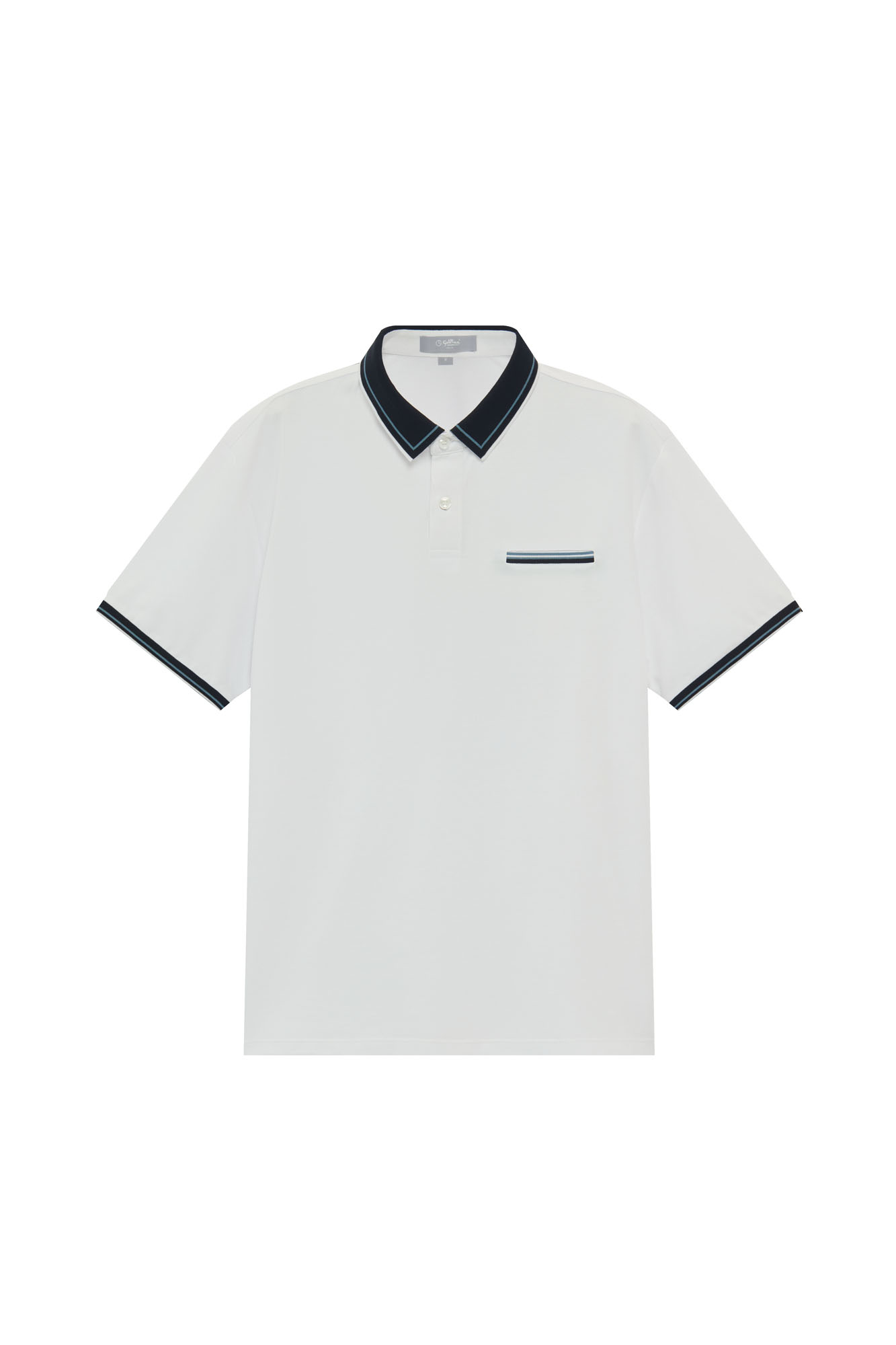 Goldlion Regular Fit Short-Sleeved Polo (White)