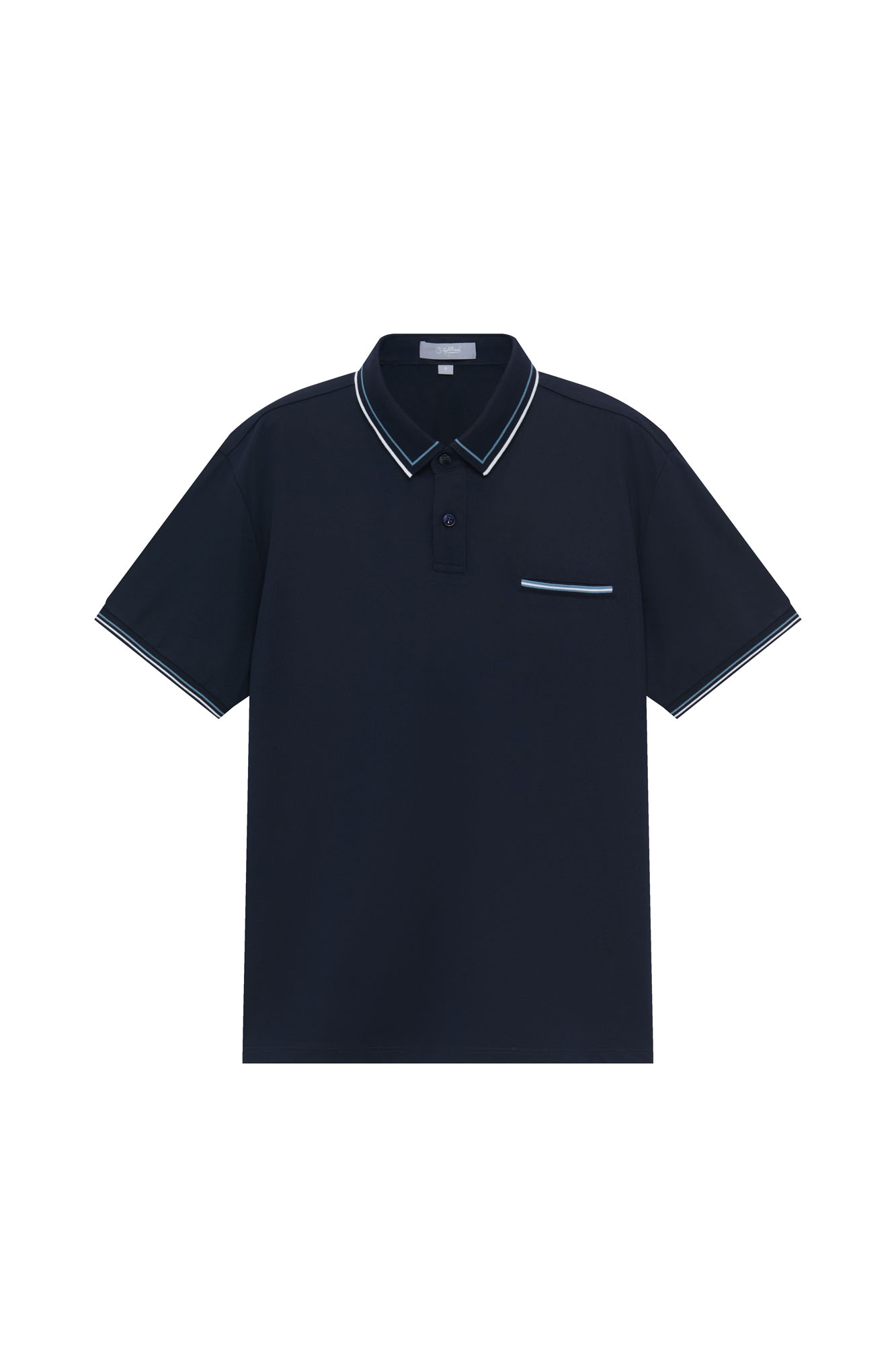 Goldlion Regular Fit Short-Sleeved Polo (Black)