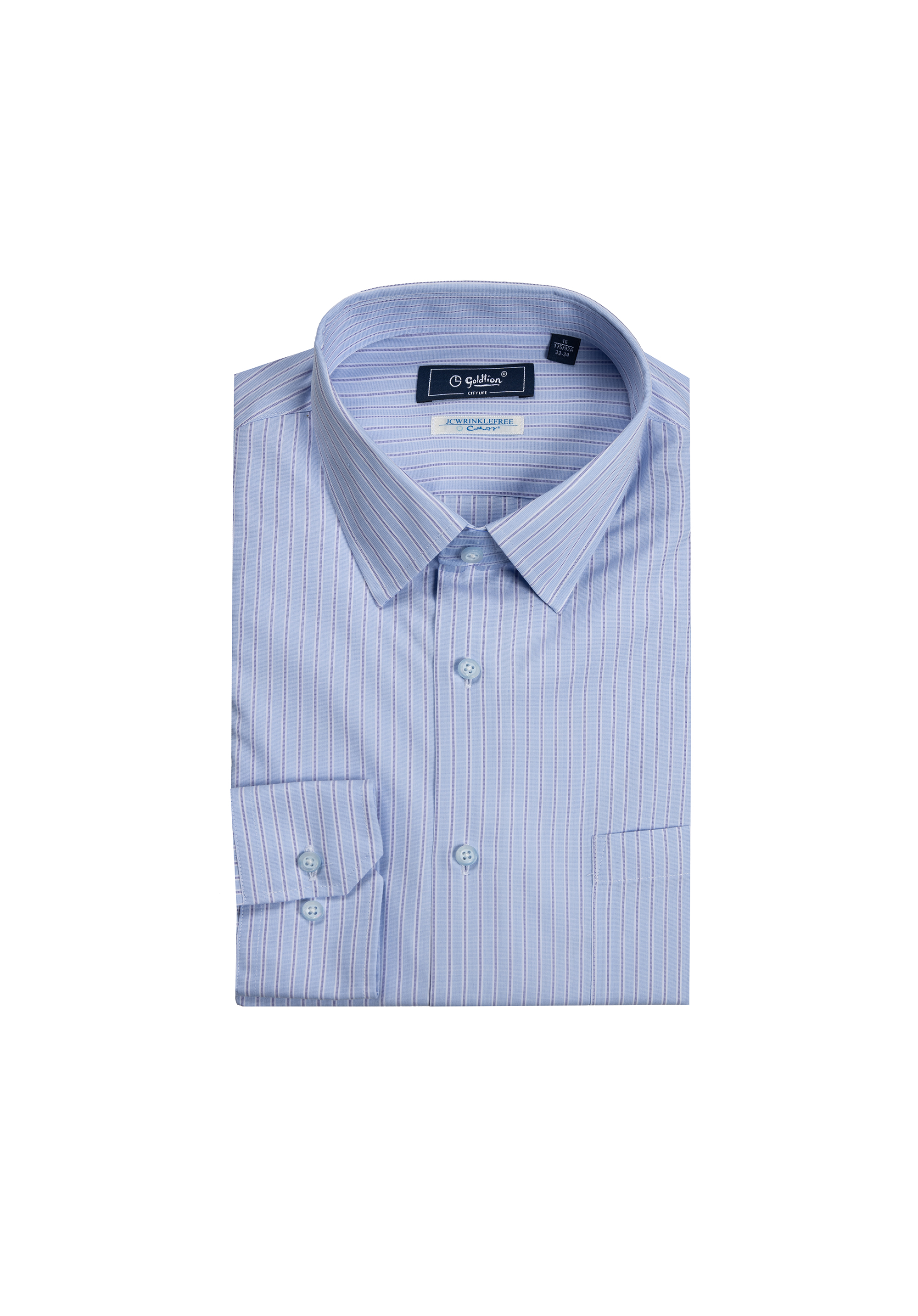Goldlion Business Trim Fit Wrinkle-Free Long-Sleeved Shirt