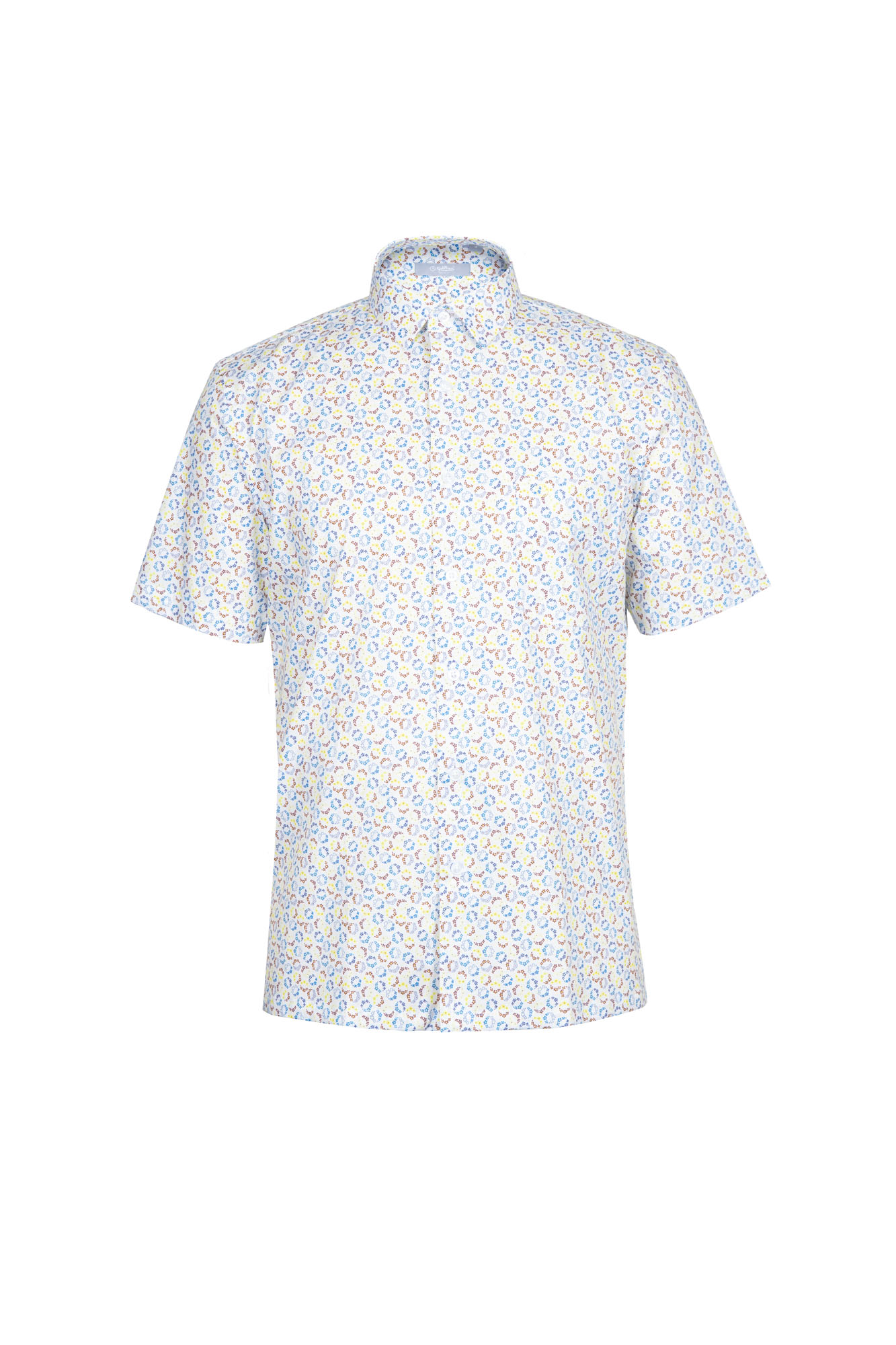 Goldlion Casual Regular Fit Cotton Short-Sleeved Shirt