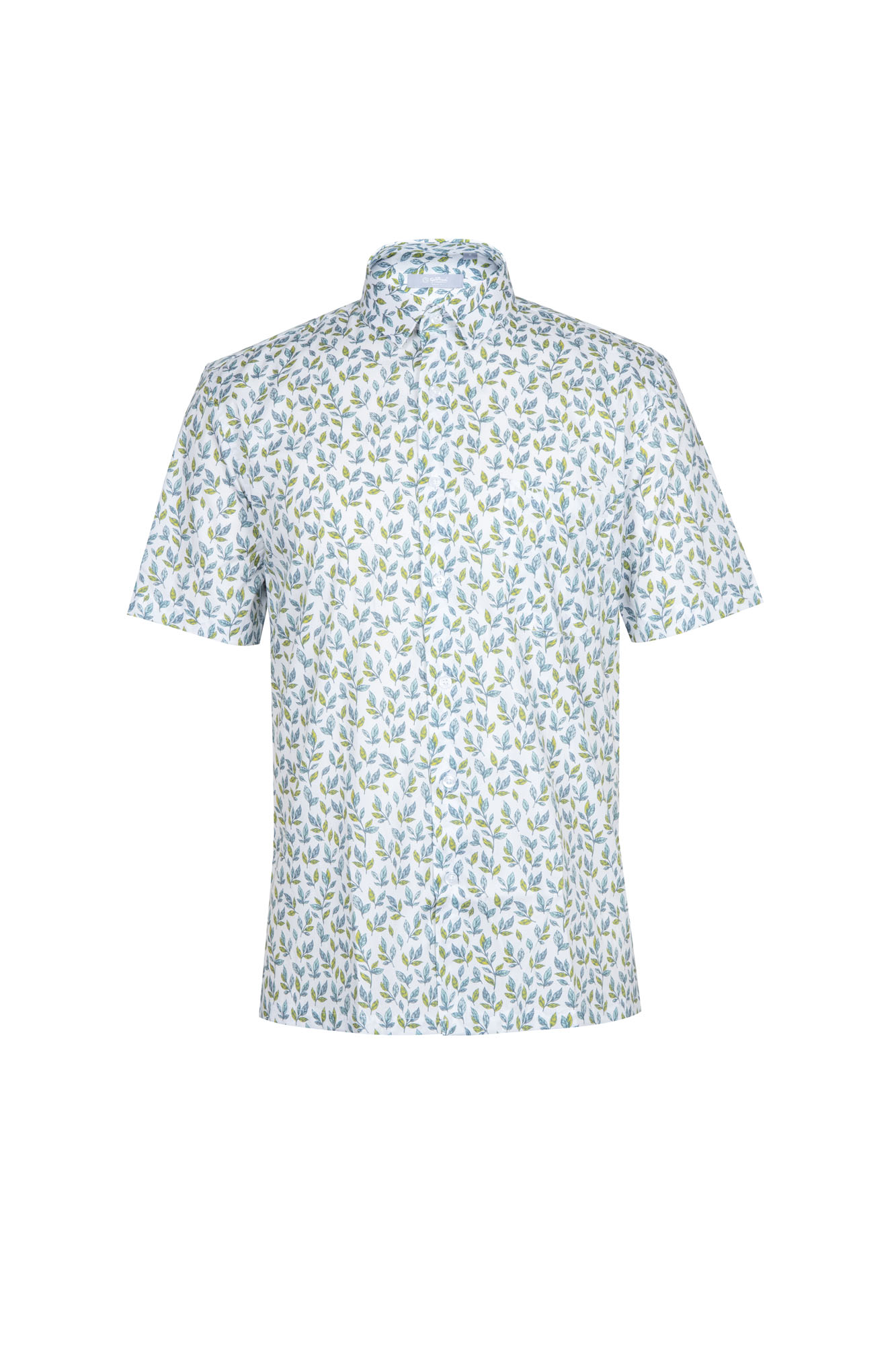 Goldlion Casual Regular Fit Cotton Blend Short-Sleeved Shirt