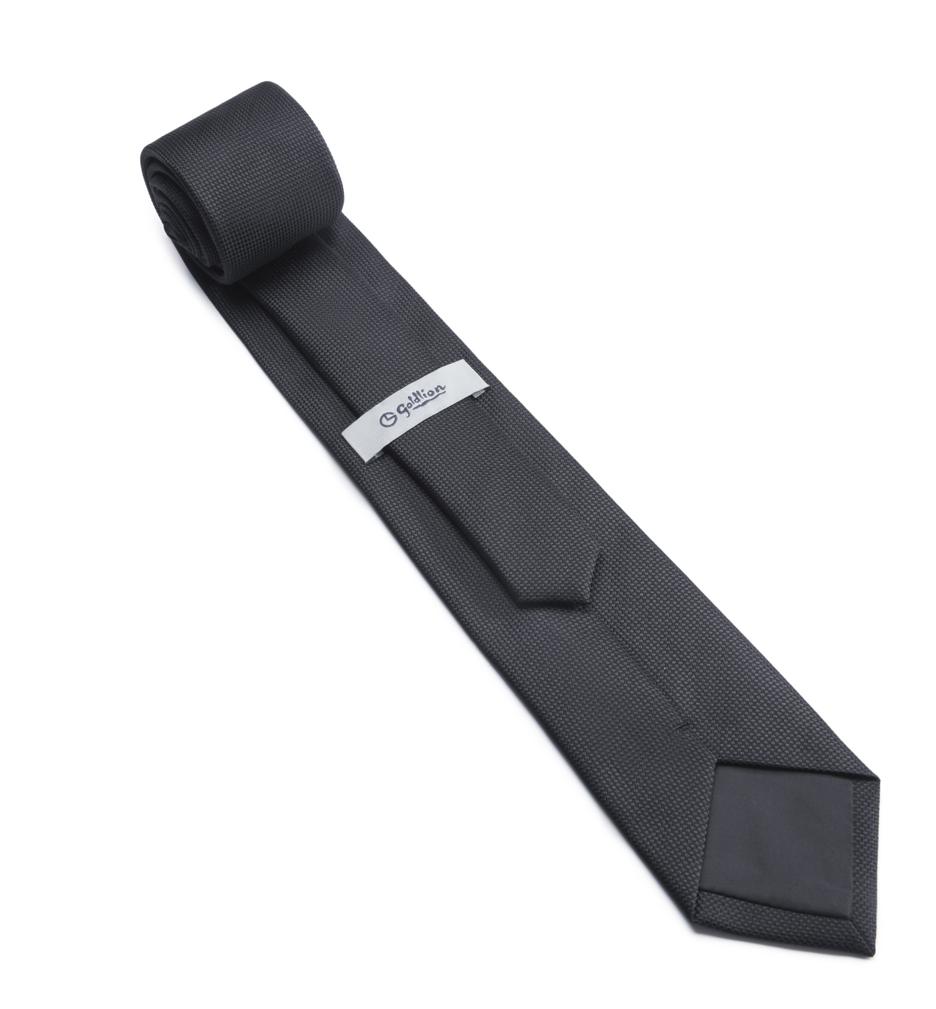Goldlion Business Polyester Tie (Black)