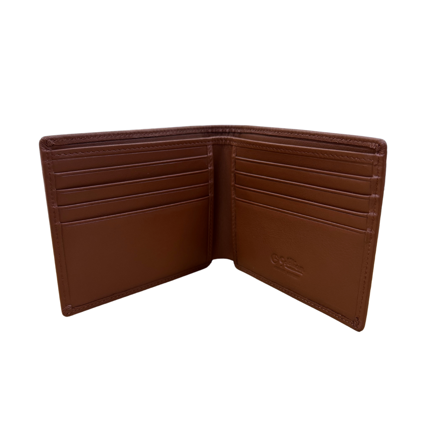 Goldlion Genuine Leather Wallet (8 Cards Slot, Brown Colour) 