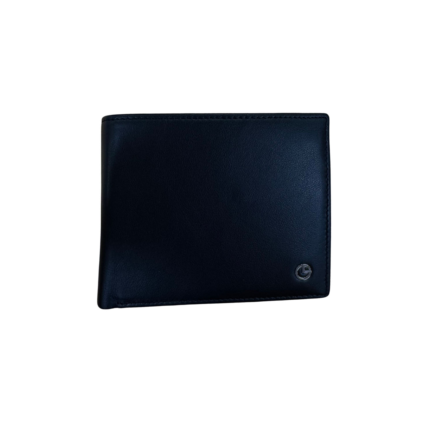 Goldlion Genuine Leather Wallet (9 Cards Slot, Coin Pouch, Black)