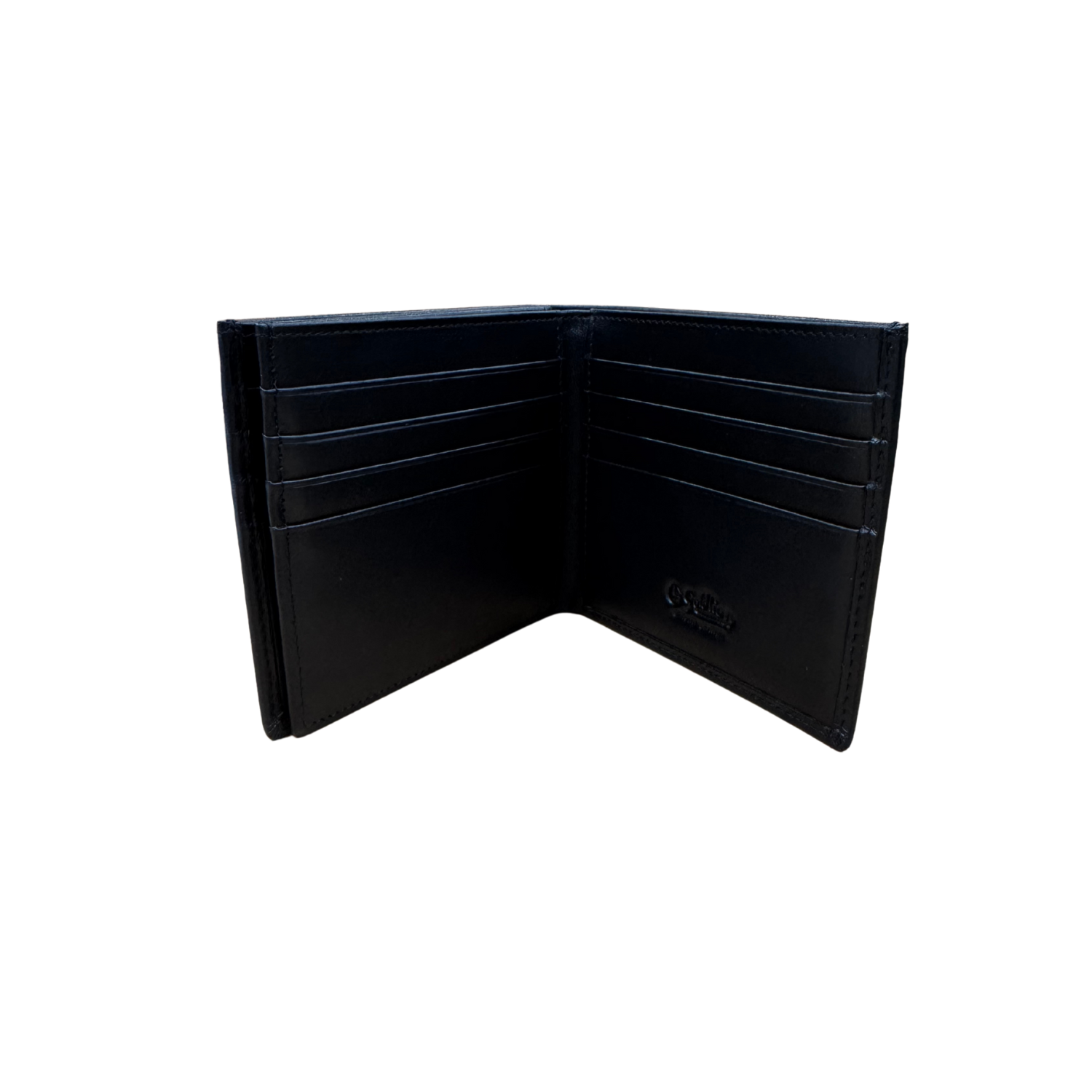 Goldlion Genuine Leather Tri-Notes Wallet (15 Card Slots)