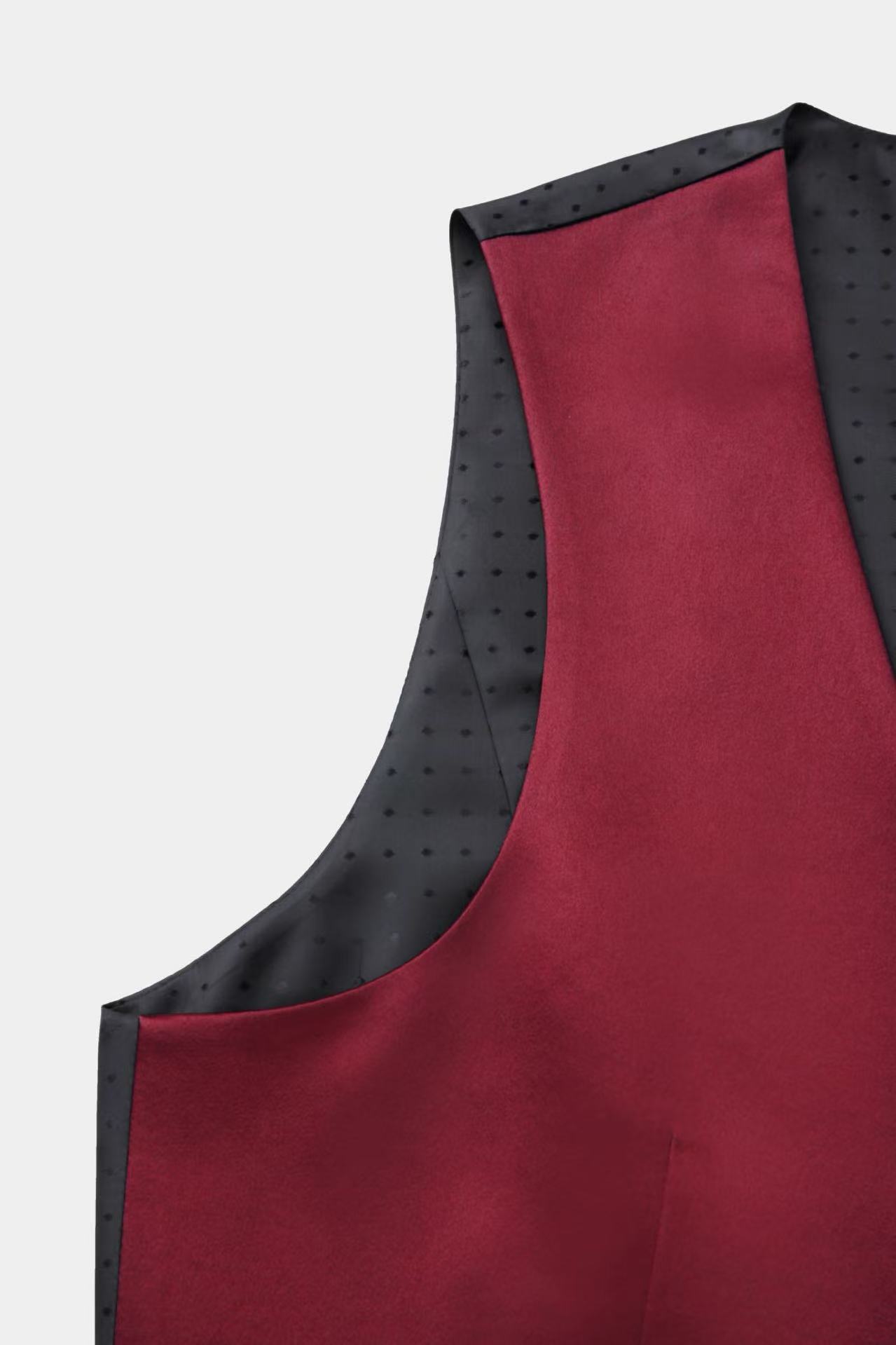 [Billiards Sports Series] Goldlion 2025 New Style Men's Suit Vest, Business Formal Outerwear Vest