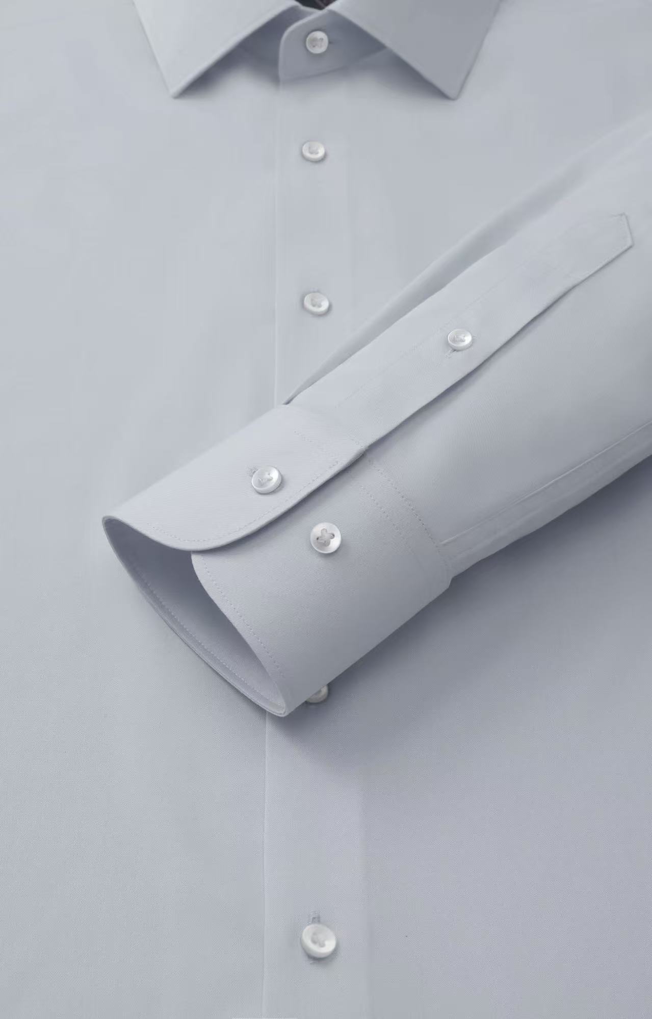 [Billiards Sports Series] Goldlion New Style High-Elasticity Cloud-Like Formal Long-Sleeve Men Shirt Grey