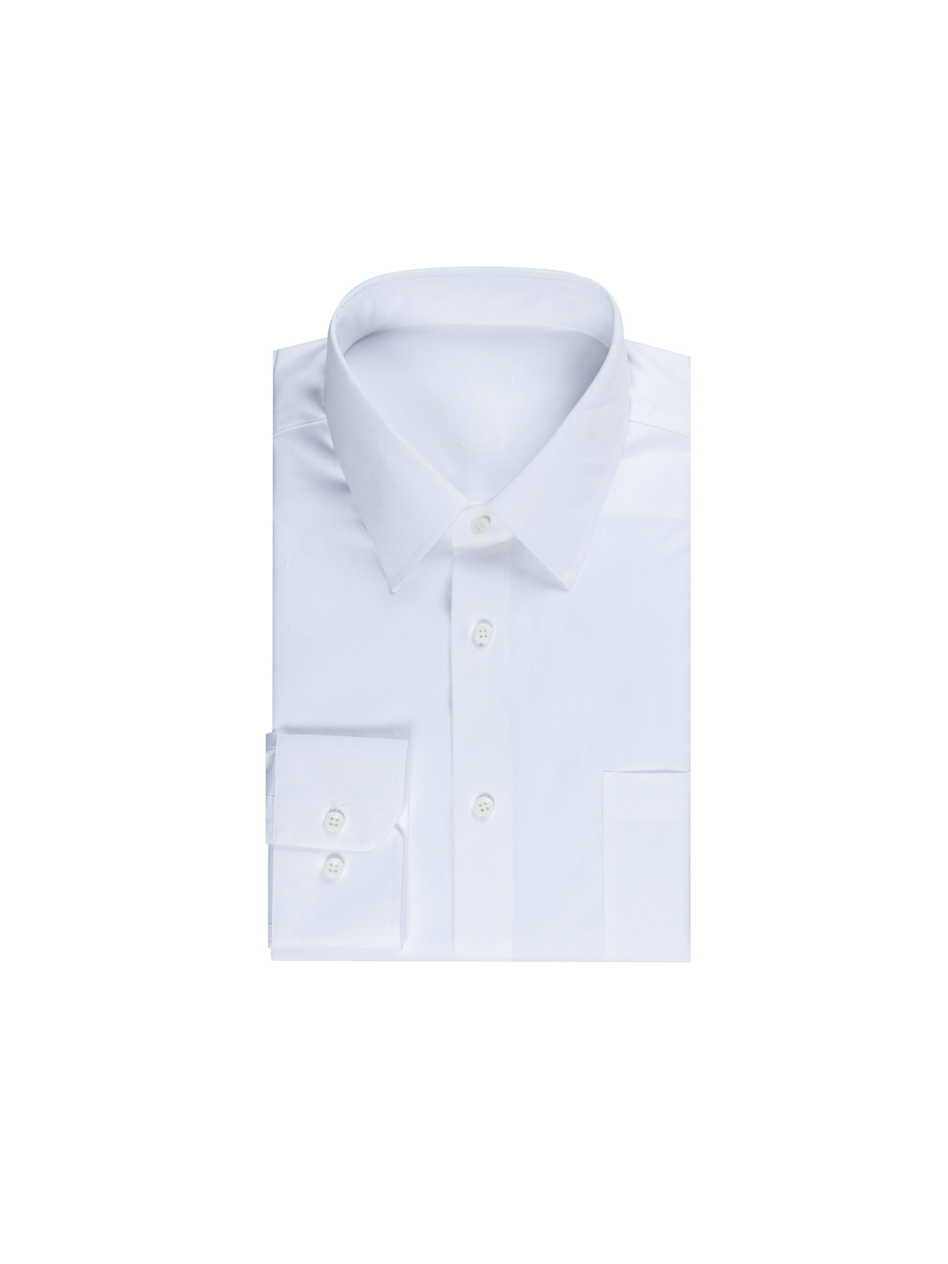 Goldlion Cloud 9 Business Long Sleeved Shirt (White)