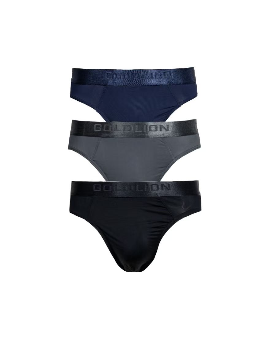 Goldlion Daily Essential Microfiber Mini Brief (3-piece pack)