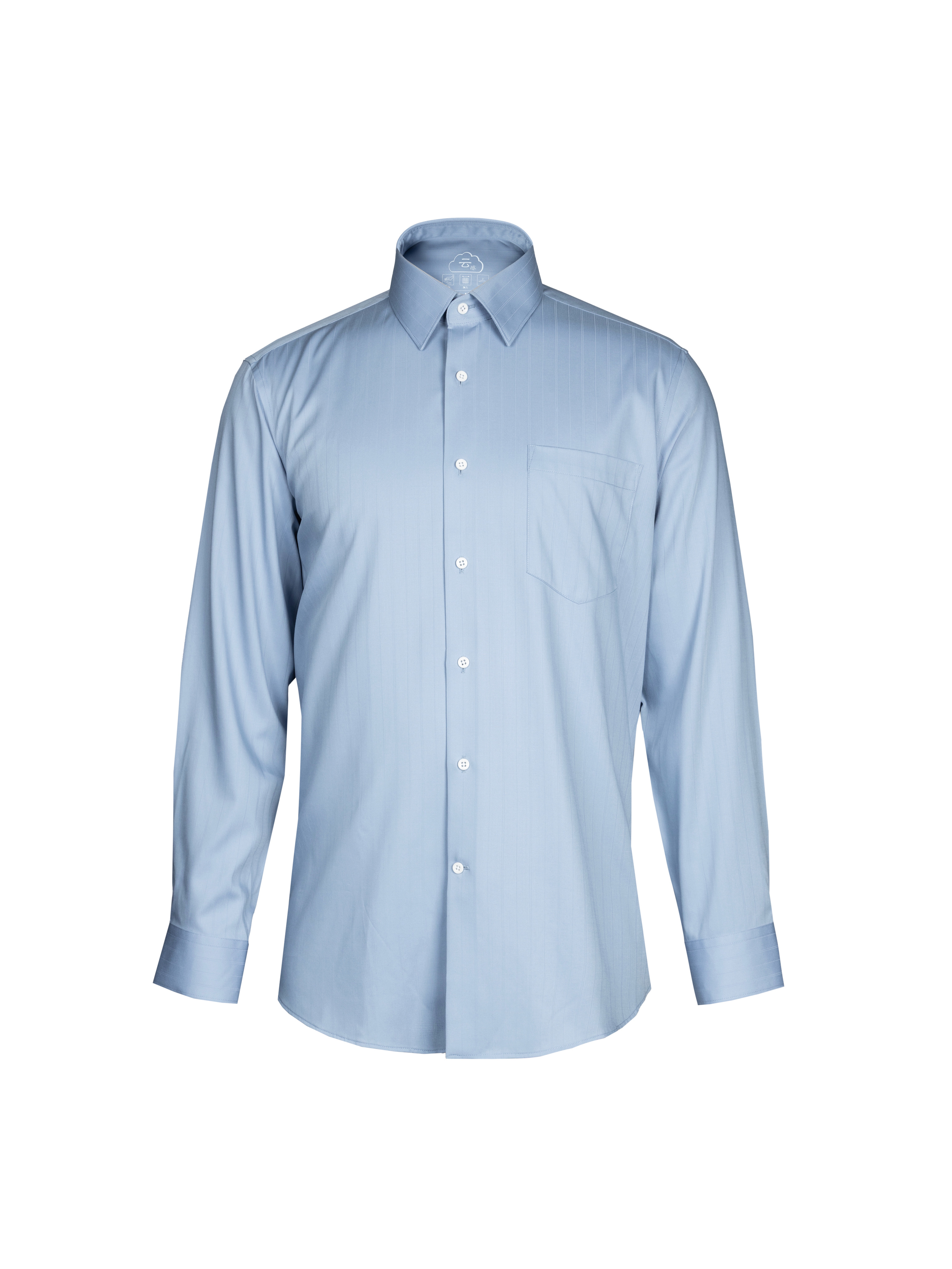 Goldlion Cloud 9 Business Long Sleeved Shirt (Blue Stripe)
