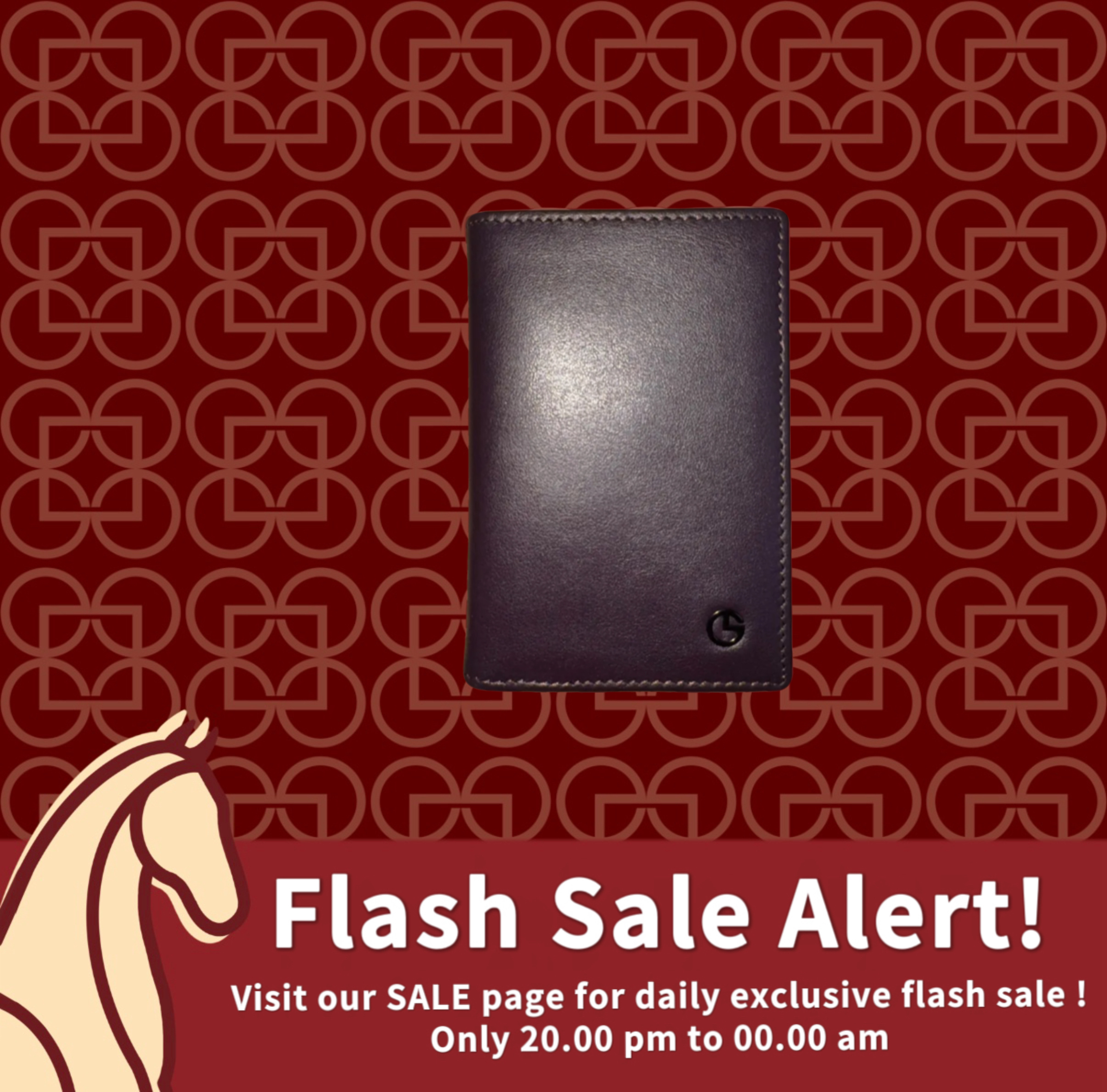 Goldlion Genuine Leather Wallet Cardholder 